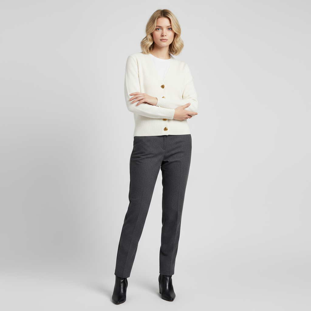 Doretta | Kvinders Komfortable Uld Sweater - - Sweatre - {{ product_tags }