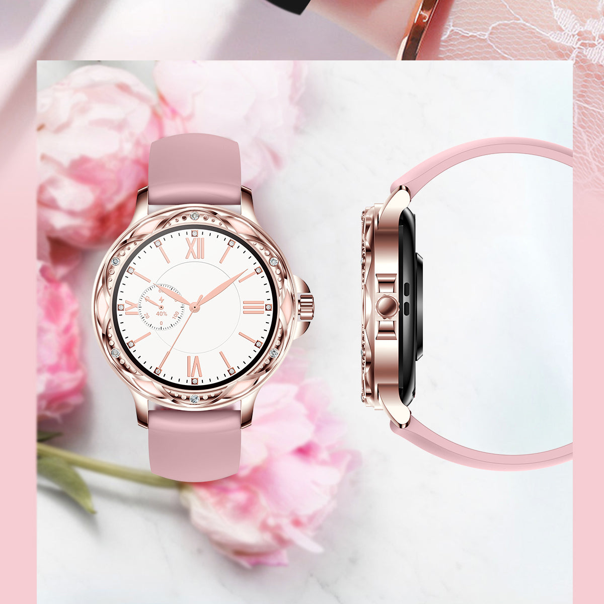 Celina | Premium smartur - Stil og funktion i perfekt harmoni - - watches - {{ product_tags }