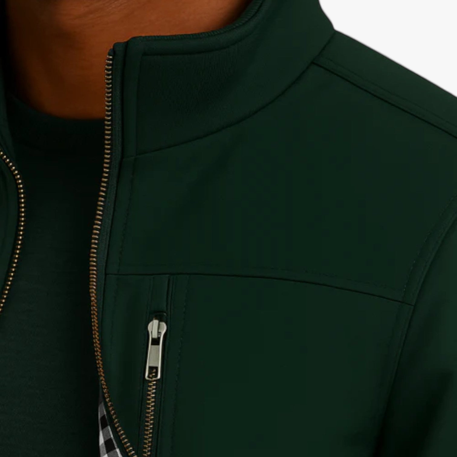 Gabriel | Mænds Urban Lynlåsjakke i Letvægtstof - - Herrejakker - {{ product_tags }