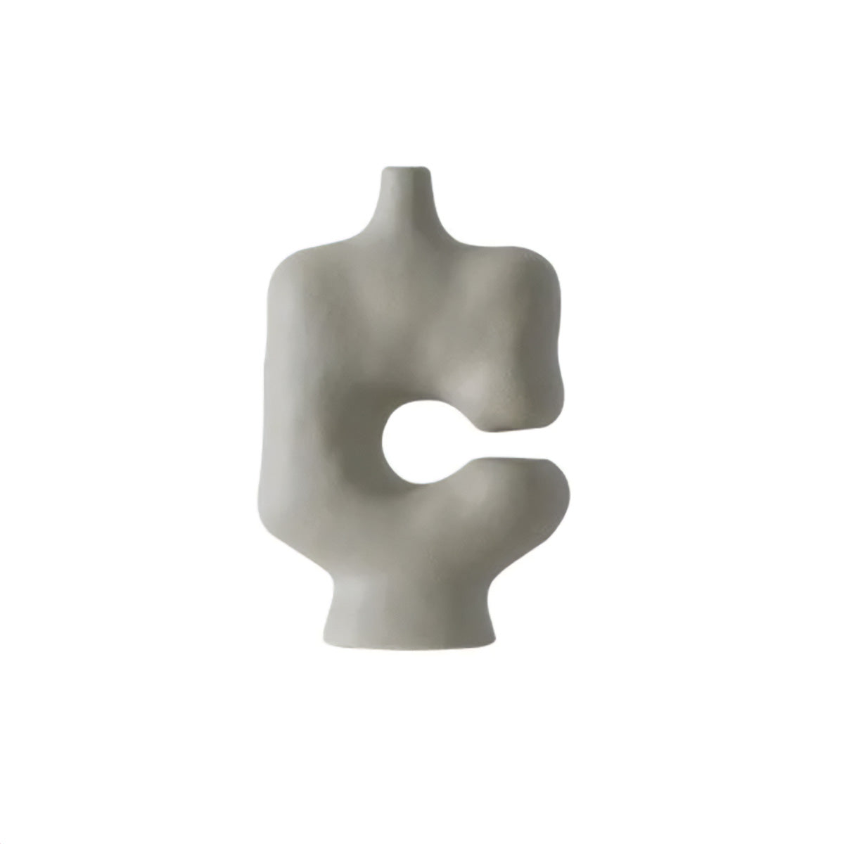 Gala Keramikvase | Elegante indretningsaccessories - Pære Grå - house & garden - {{ product_tags }