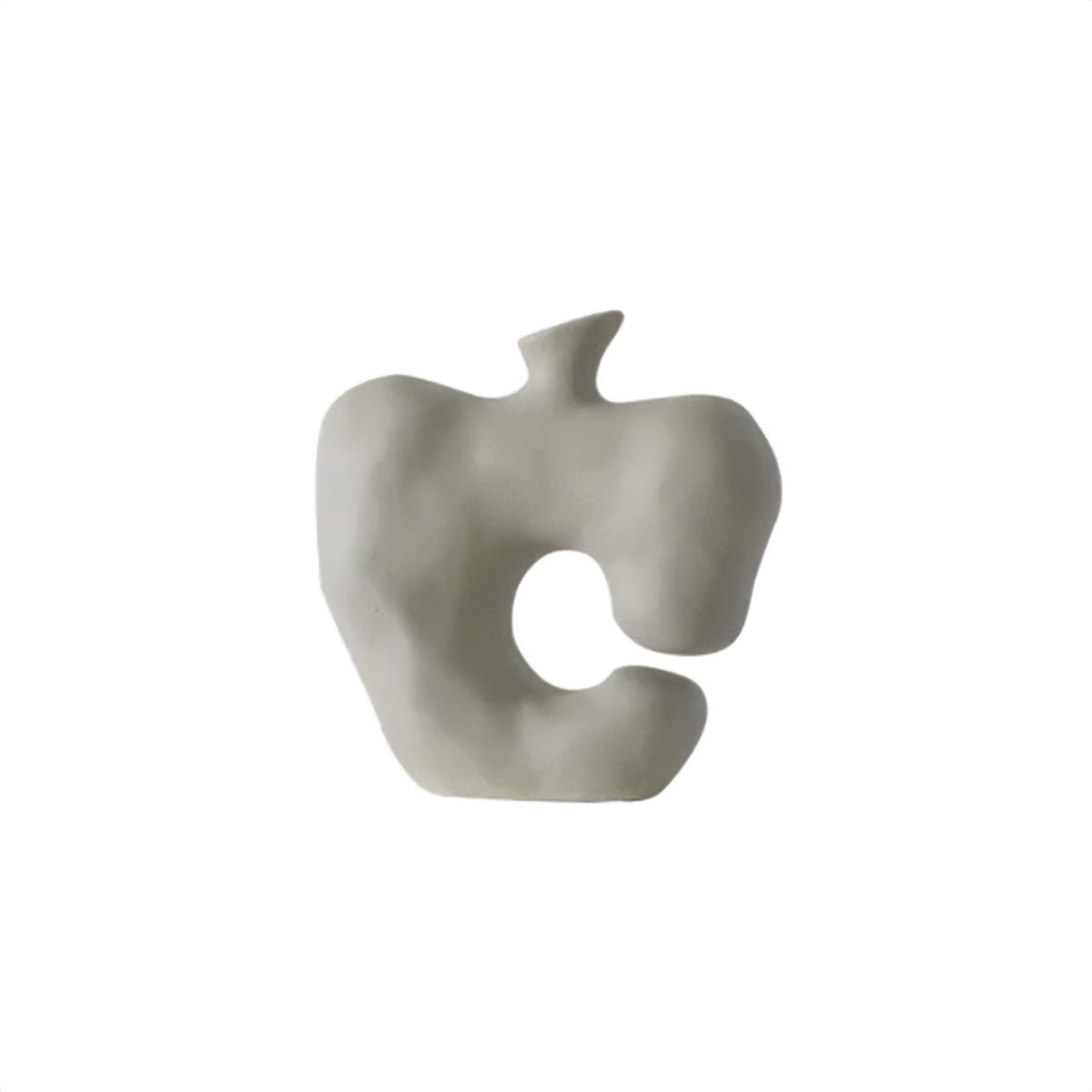 Gala Keramikvase | Elegante indretningsaccessories - Æble Grå - house & garden - {{ product_tags }