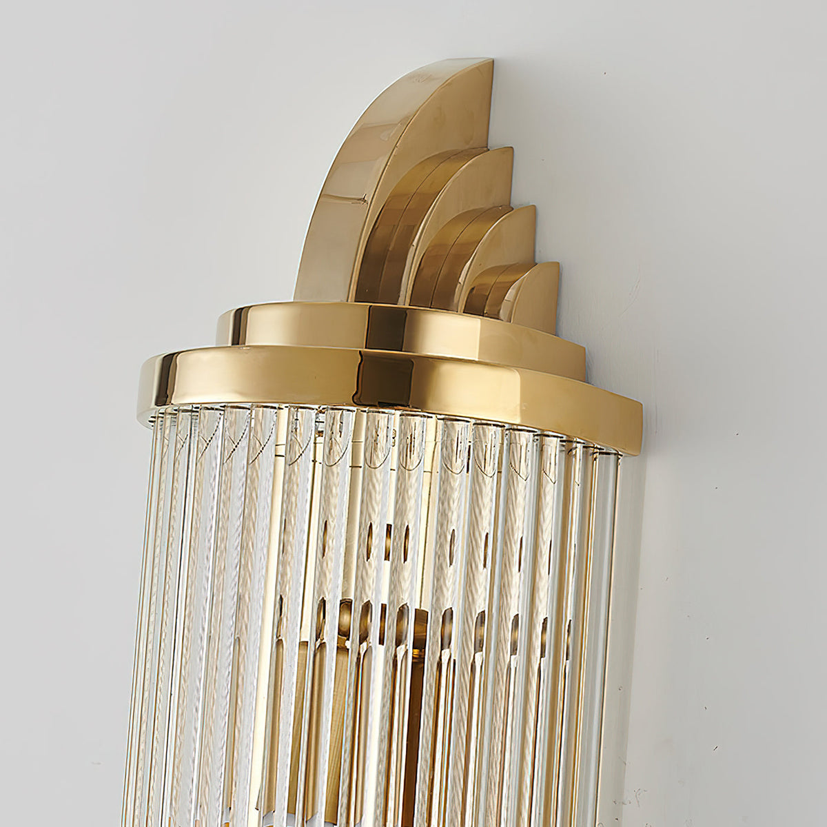 Gatsby Væglampe - Art Deco Elegance i Guld - - Wandlampe - {{ product_tags }