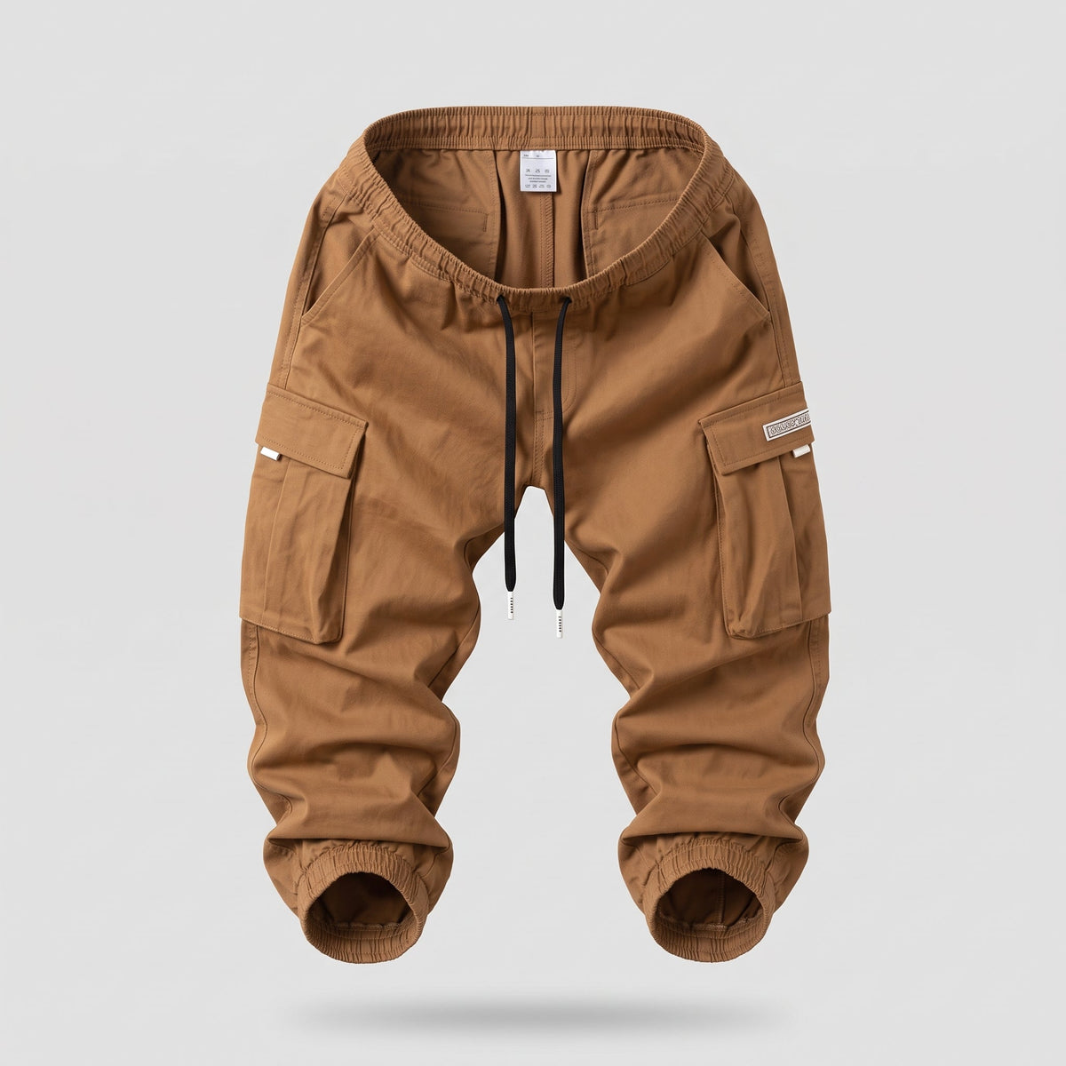 Herre cargo-joggingbukser - Sweatpants i afslappet pasform