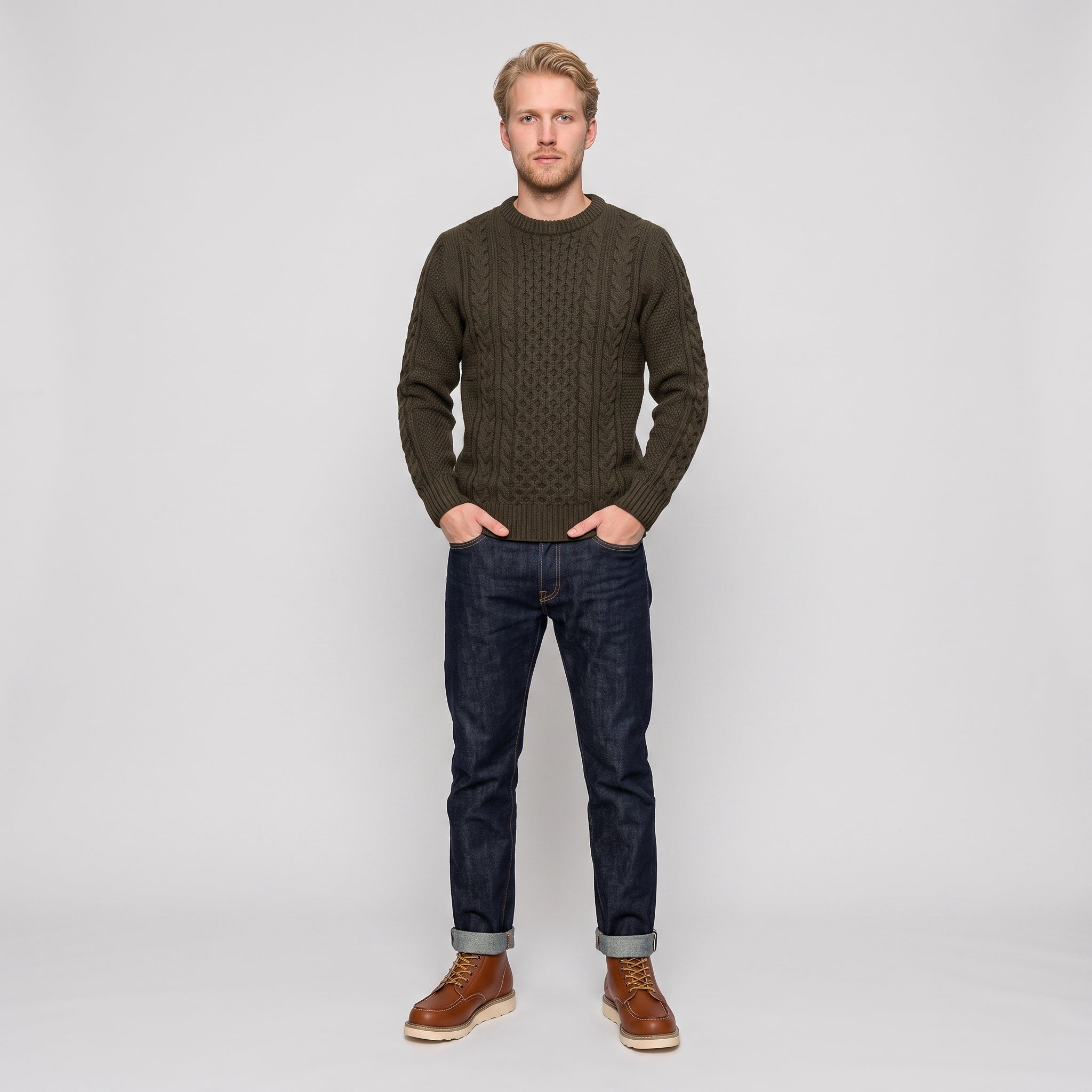Robuste snørestøvler til mænd med retrolook og god komfort - - AS - Mens - Boots - {{ product_tags }