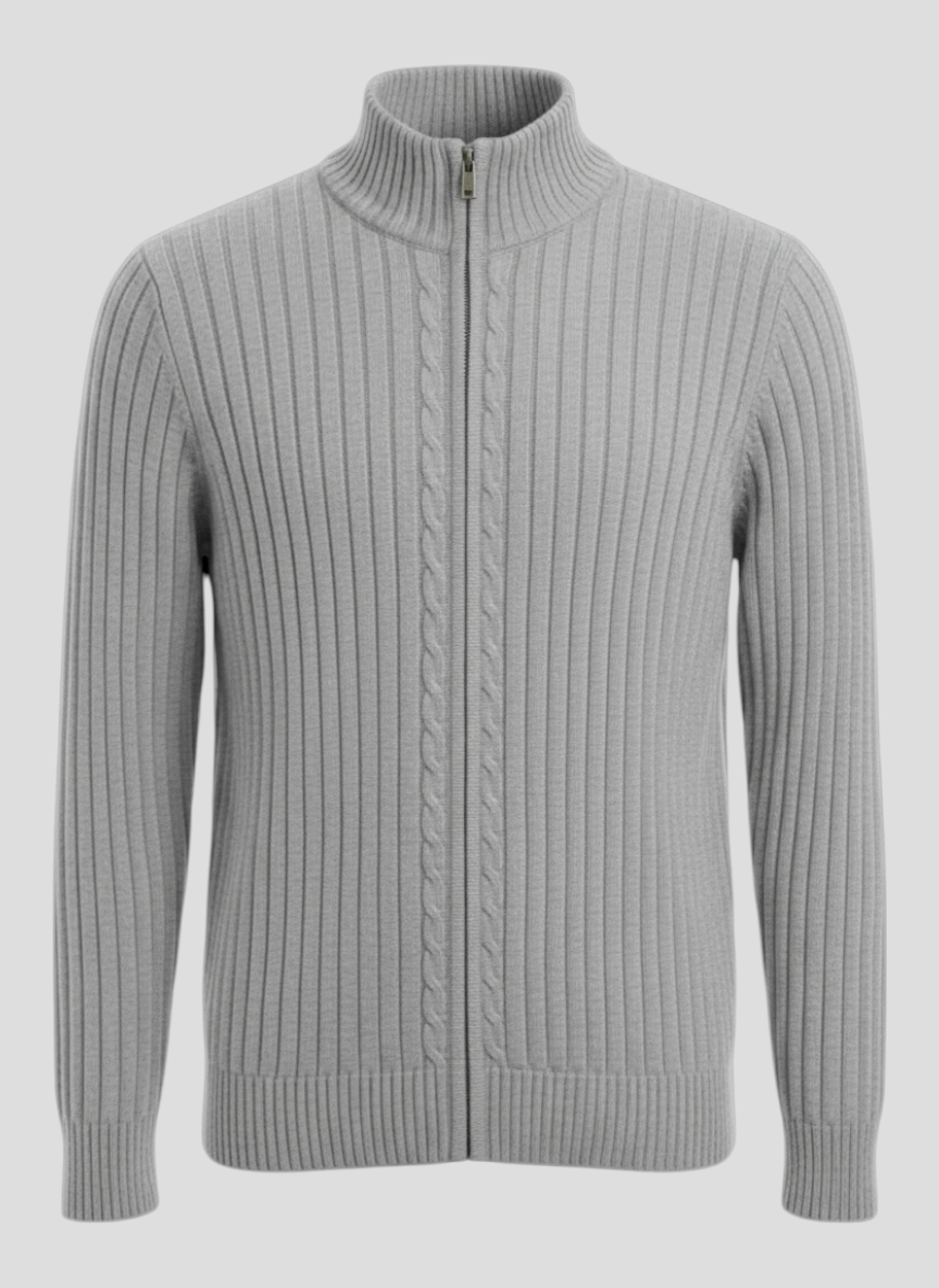 Orson | Herrevintertrøje - Lys grå - men's fashion - {{ product_tags }