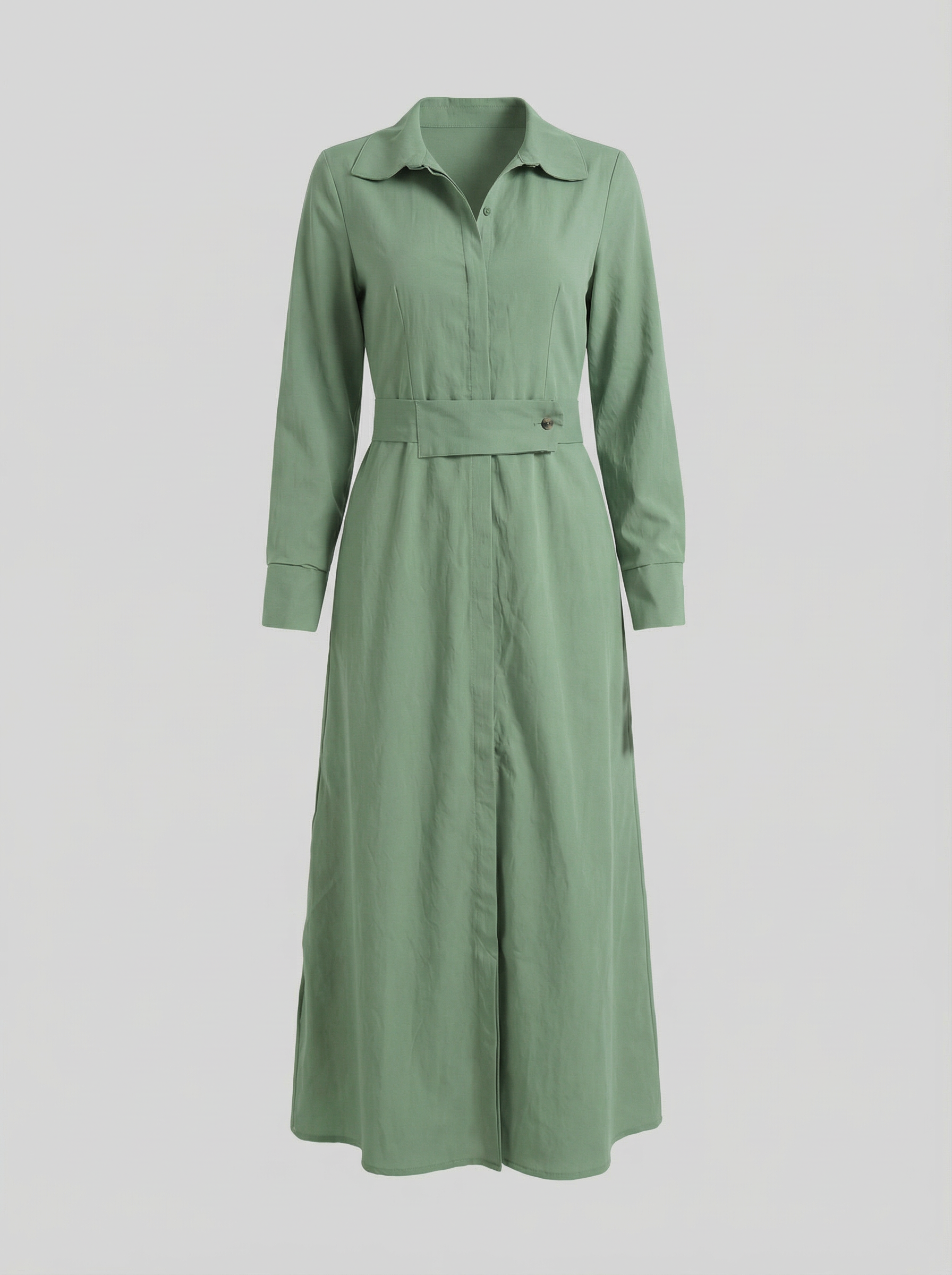 Maggie | Kvinders Elegant Maxi Kjole - Grøn - Kvinders Kjoler - {{ product_tags }
