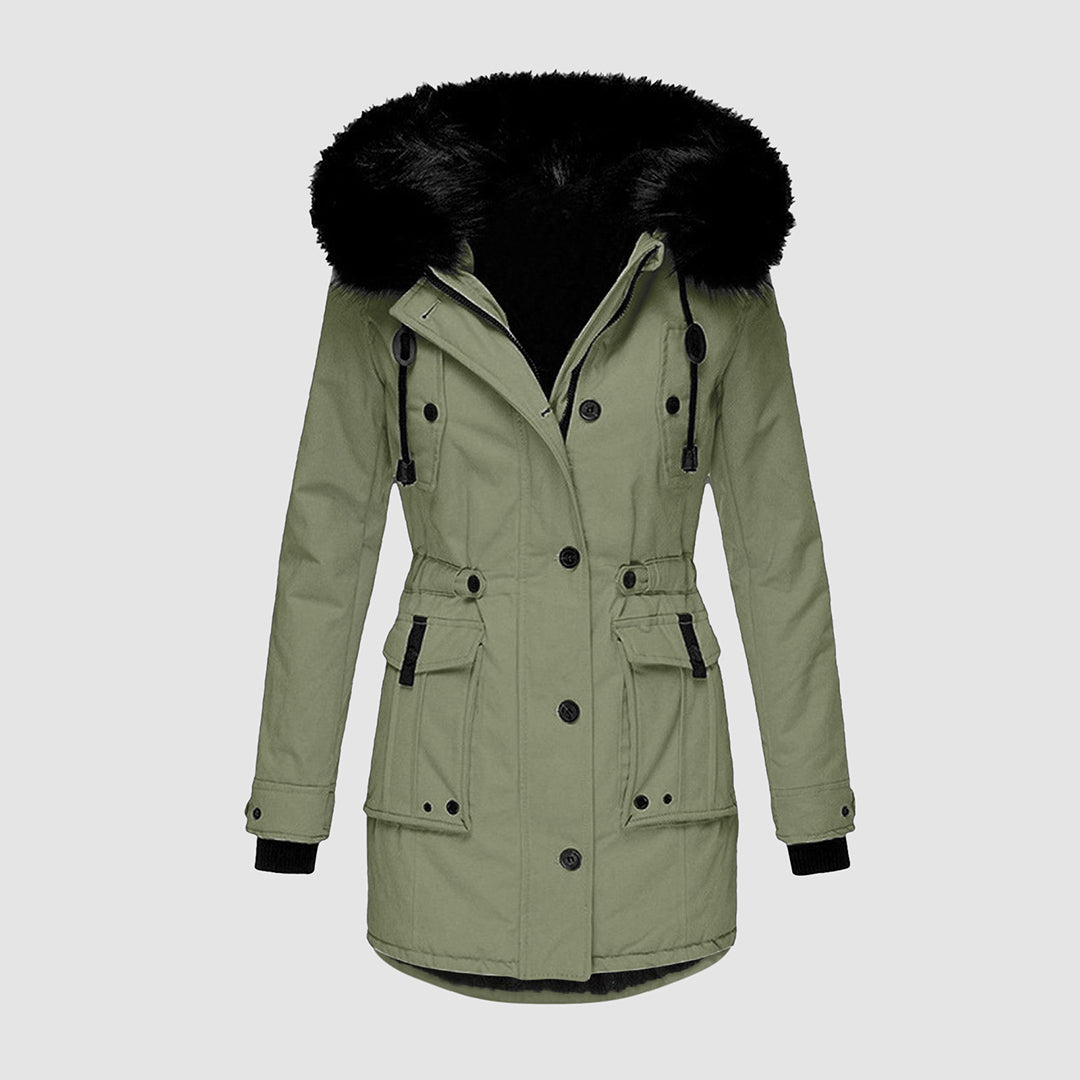 EMMA | Vinterjakke - Elegant beskyttelse mod kulde - Grøn - winter - {{ product_tags }