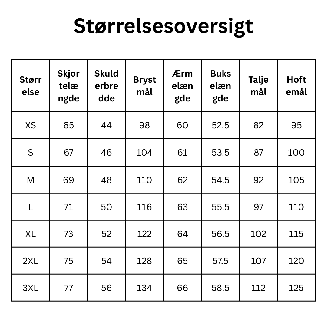 Size Guide
