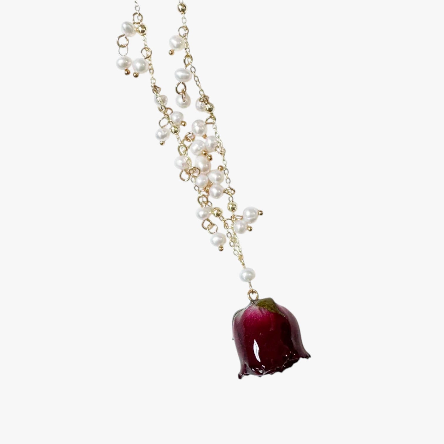 Annalisa | Royal Rose Halskæde med et romantisk præg - - Annalisa | Royal Rose Halskæde med et romantisk præg - €25 - {{ product_tags }