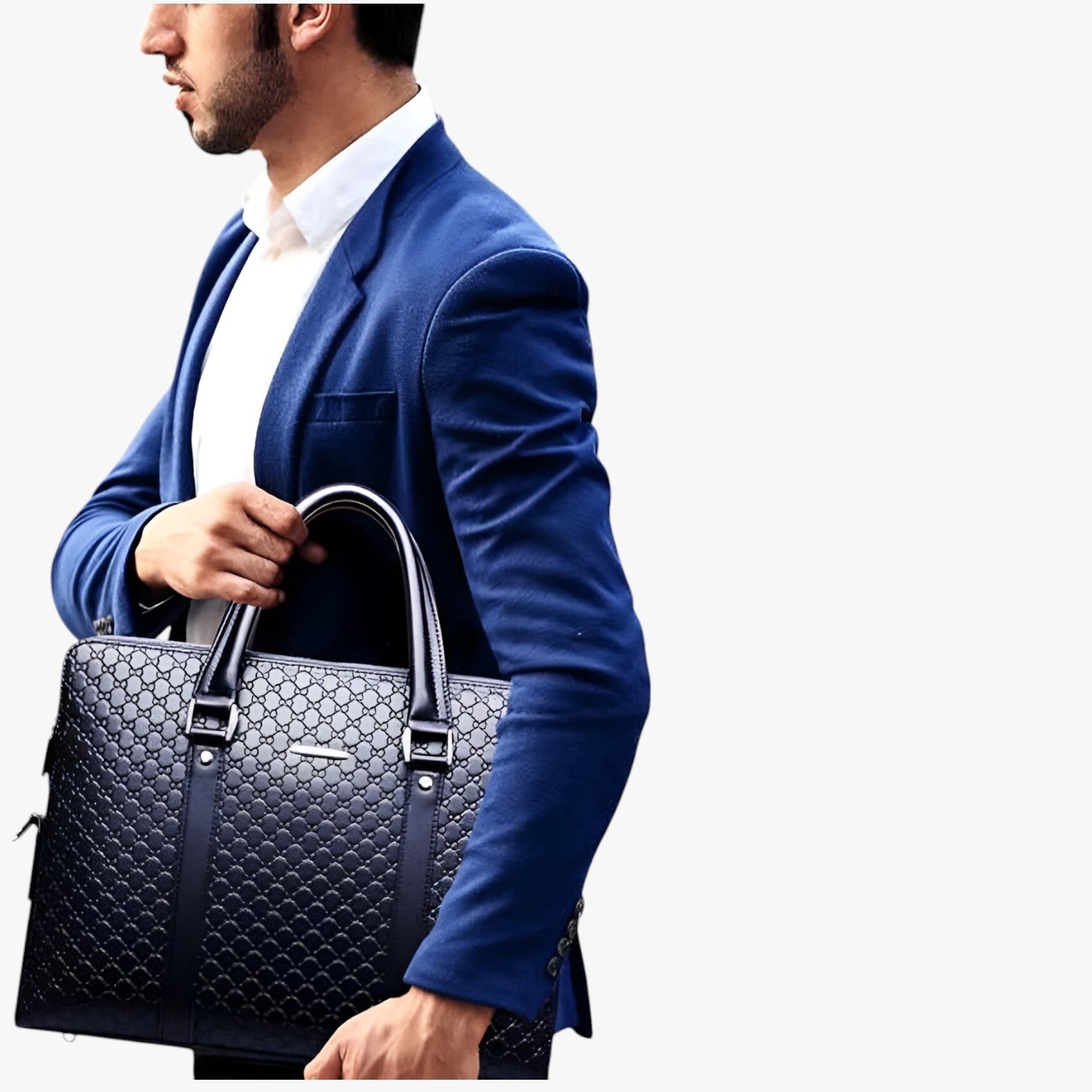 Nolan Leren Laptoptas til Mænd - Høj Kvalitet, Rummelig og Alsidig - - bags - {{ product_tags }