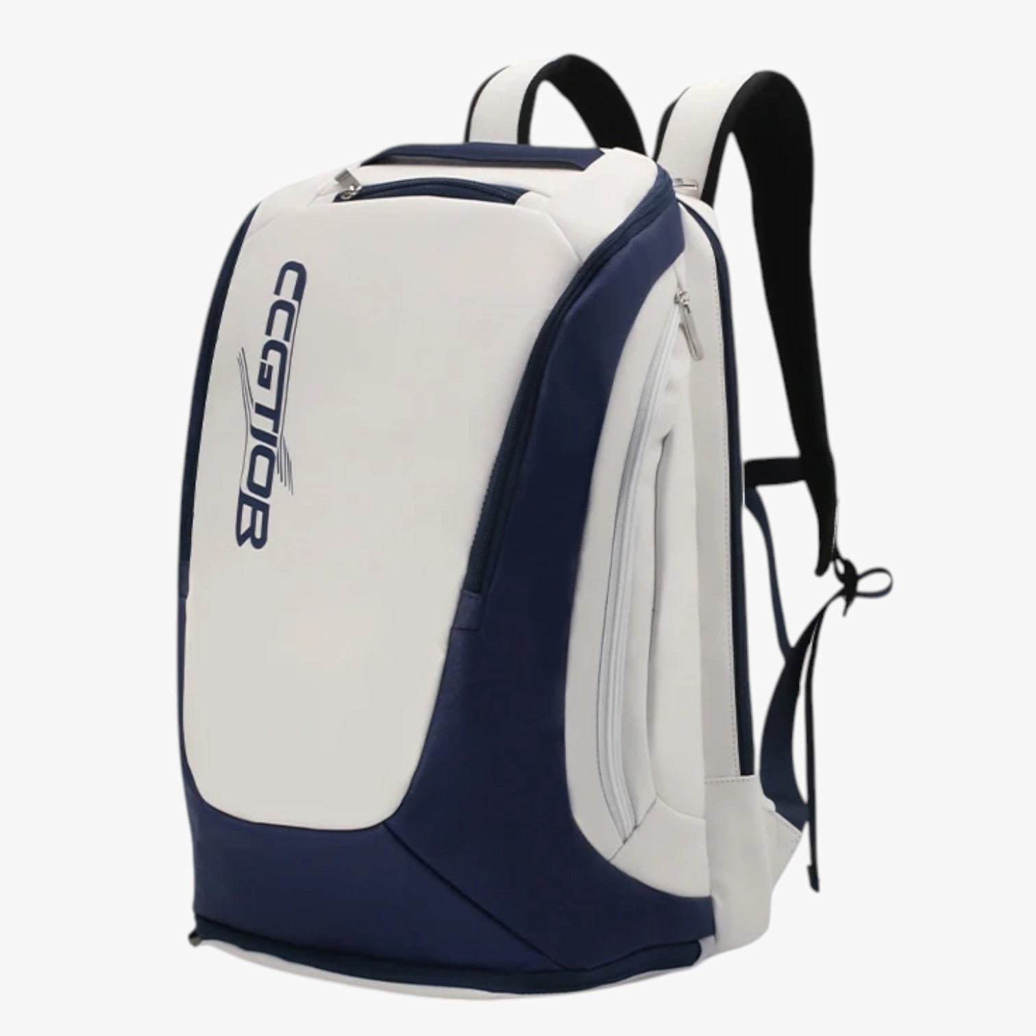 George | Genanvendeligt racketetuiet i PU – Sporty, rummelig, unisex - Hvid - George | Genanvendeligt racketetuiet i PU – Sporty, rummelig, unisex - €25 - {{ product_tags }