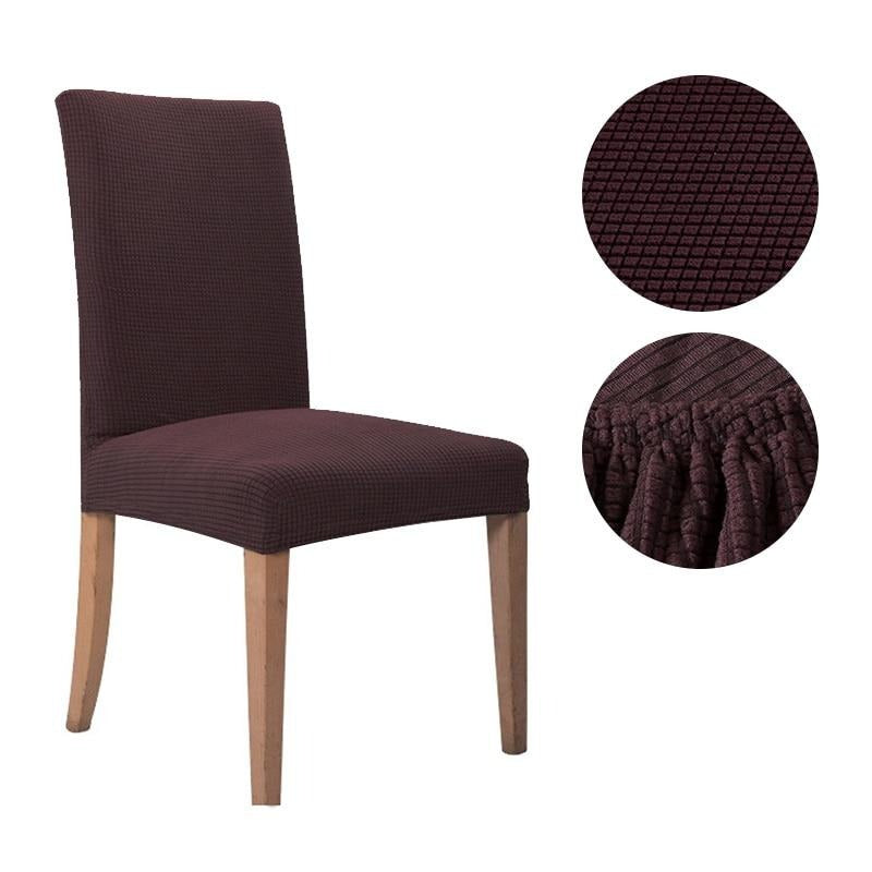 Stolbetræk Belleza | Pakke med 2 - Kaffebrun | 2 stk - house & garden - {{ product_tags }