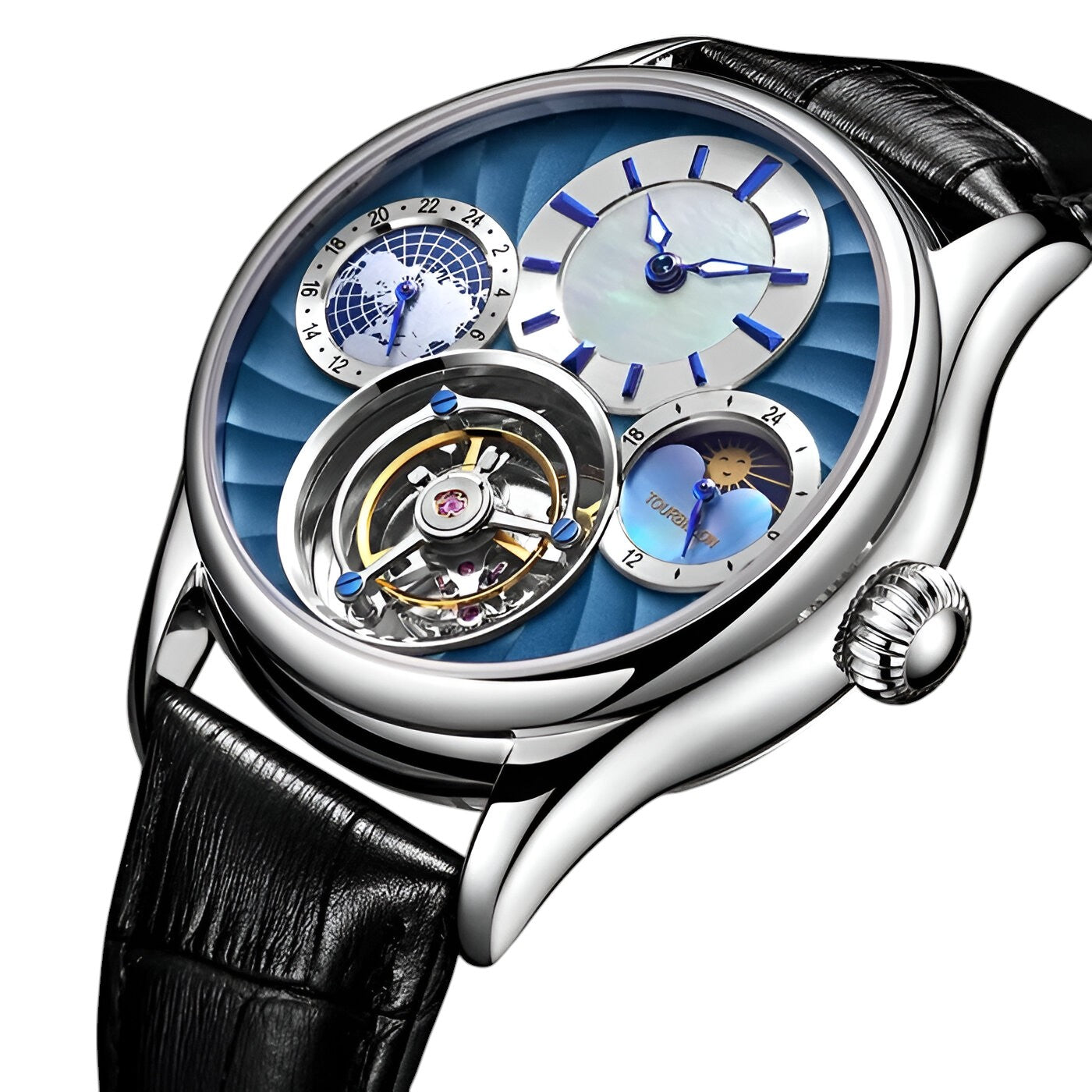 Helio | Tourbillon luksus mekanisk ur - - Helio | Tourbillon luksus mekanisk ur- €25 - {{ product_tags }