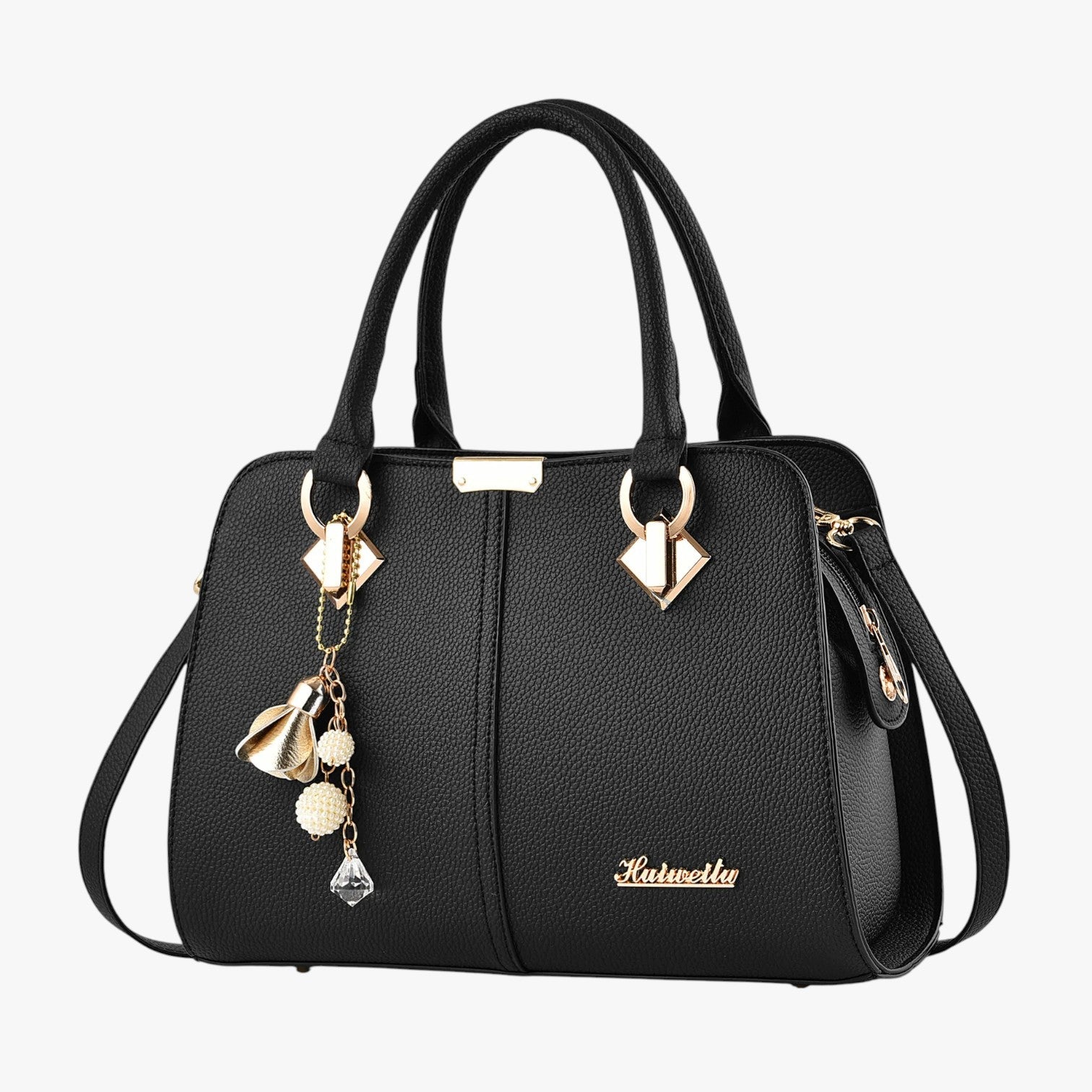 Alexia | Elegance og komfort på skulderen – Trendy hverdagskæreste - Sort - Alexia | Elegance og komfort på skulderen – Trendy hverdagskæreste - €25 - {{ product_tags }