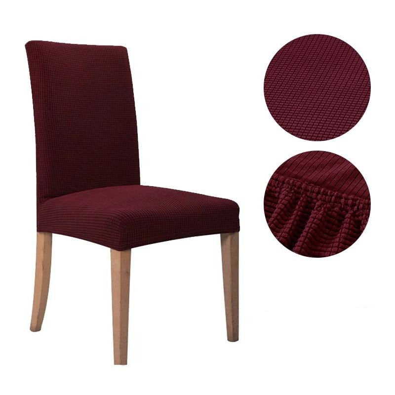 Stolbetræk Belleza | Pakke med 2 - Bordeaux Rød | 2 stk - house & garden - {{ product_tags }