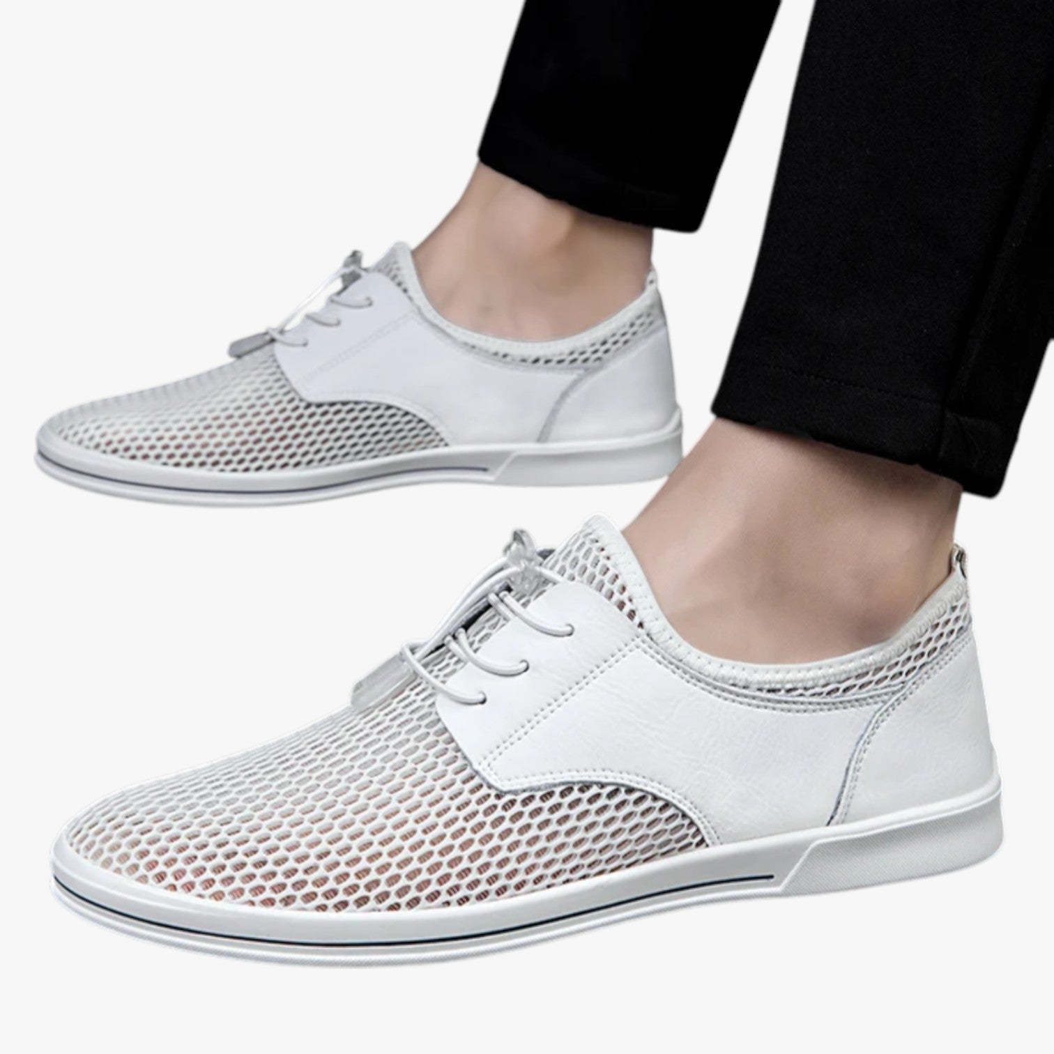 Justin | HerreÅndbare Sommer Loafers, Ultra Letvægts, Elegant Design - - Justin | HerreÅndbare Sommer Loafers, Ultra Letvægts, Elegant Design - €25 - {{ product_tags }