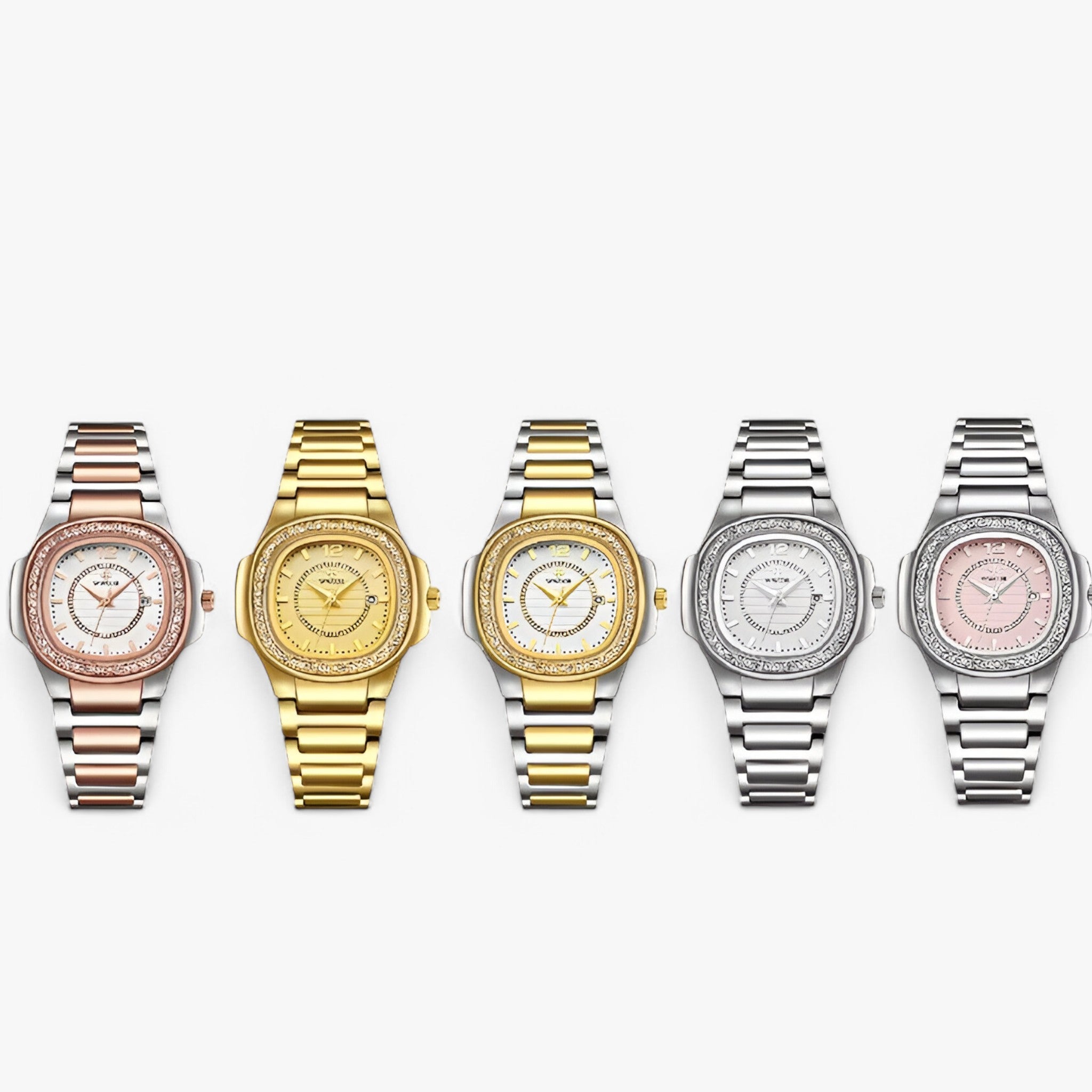 Amelia | Elegant damearmbåndsur lavet af guld og diamanter - - watches - {{ product_tags }