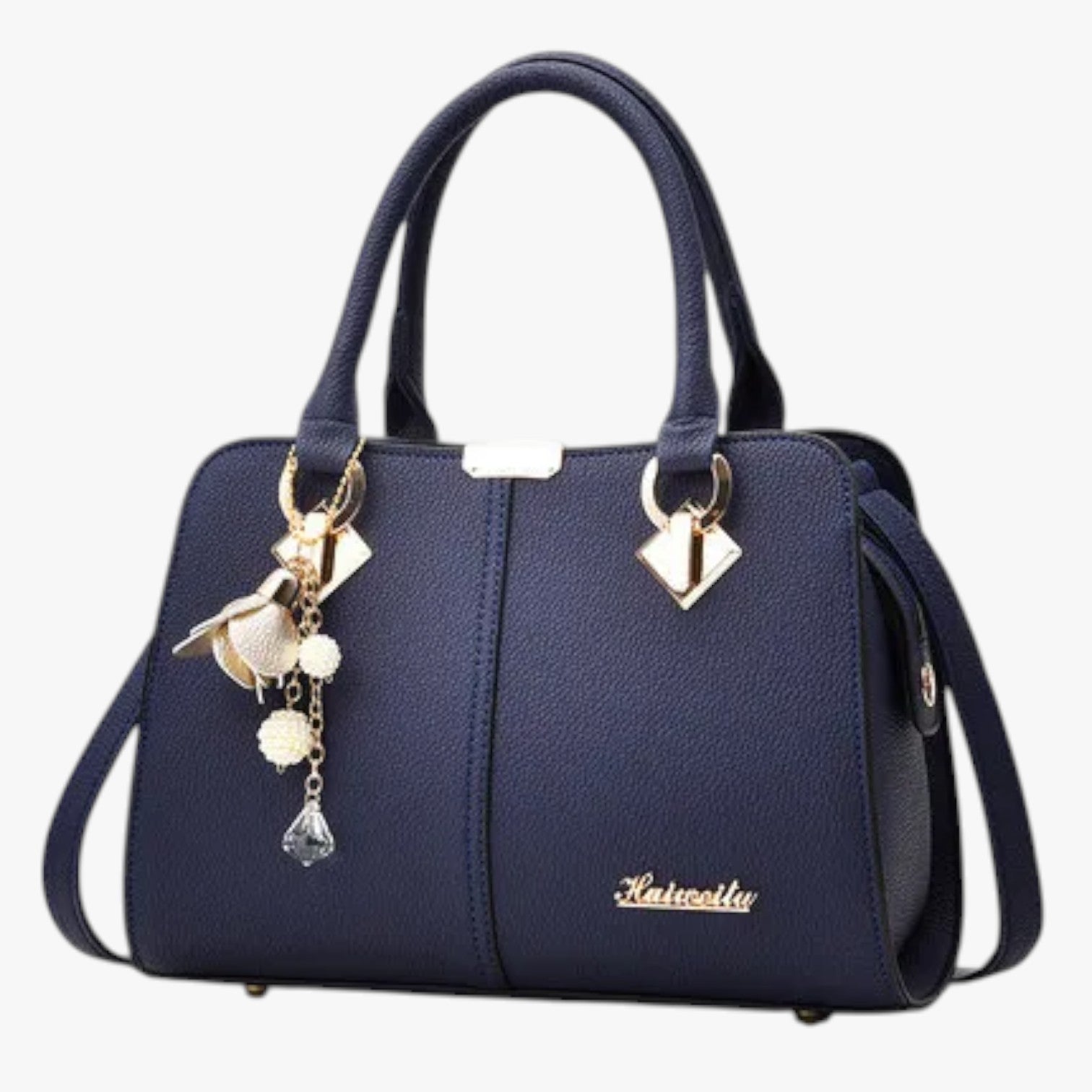 Alexia | Elegance og komfort på skulderen – Trendy hverdagskæreste - Mørkeblå - Alexia | Elegance og komfort på skulderen – Trendy hverdagskæreste - €25 - {{ product_tags }