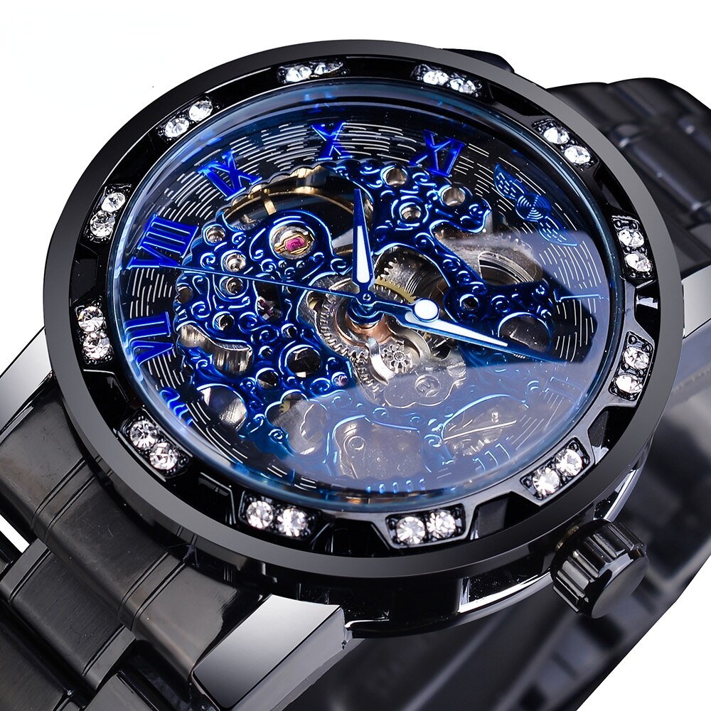 Diamantur | Luksus herreur - Sort - watches - {{ product_tags }
