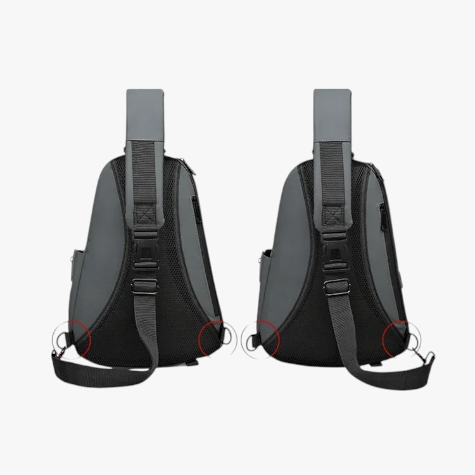 Vandtæt skuldertaske Dominick med USB: stil og opladning altid med dig - - Vandtæt skuldertaske Dominick med USB: stil og opladning altid med dig - €25 - {{ product_tags }