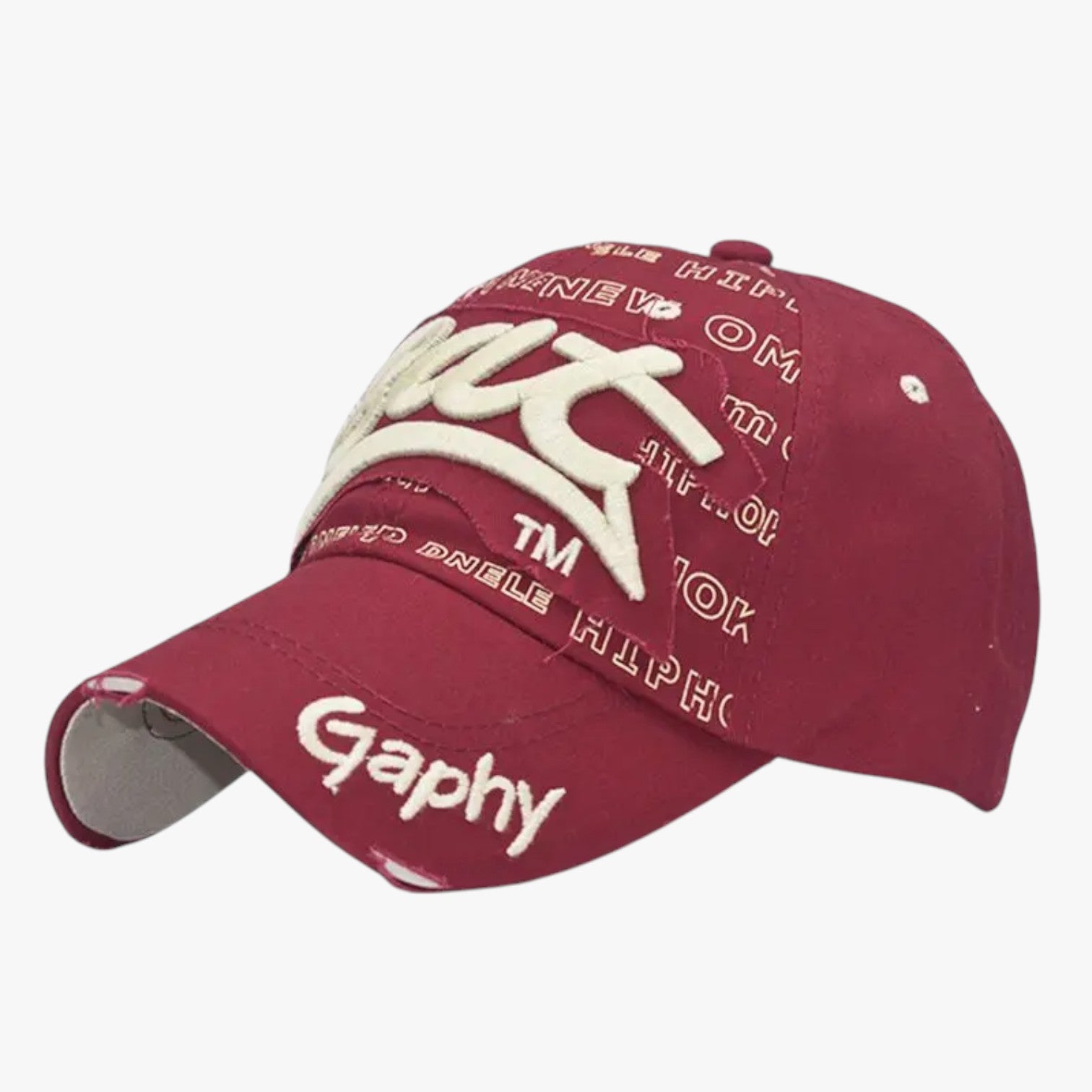 Harlan | Herre bomulds snapback - Cool stil med haj broderi - - men's fashion - {{ product_tags }