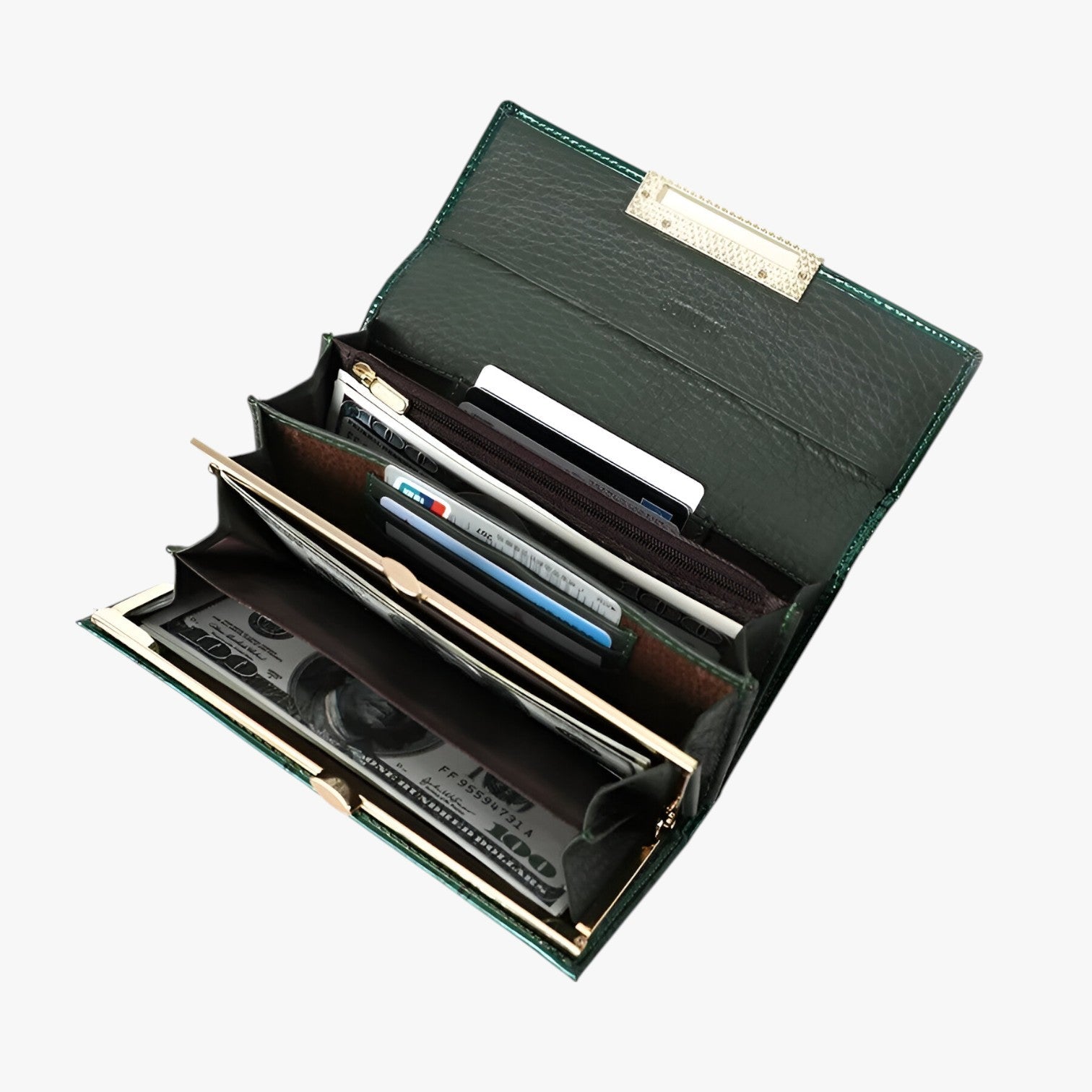 Kathryn | Elegant & Holdbar - Luksus Ægte Læder Damepung - - bags - {{ product_tags }
