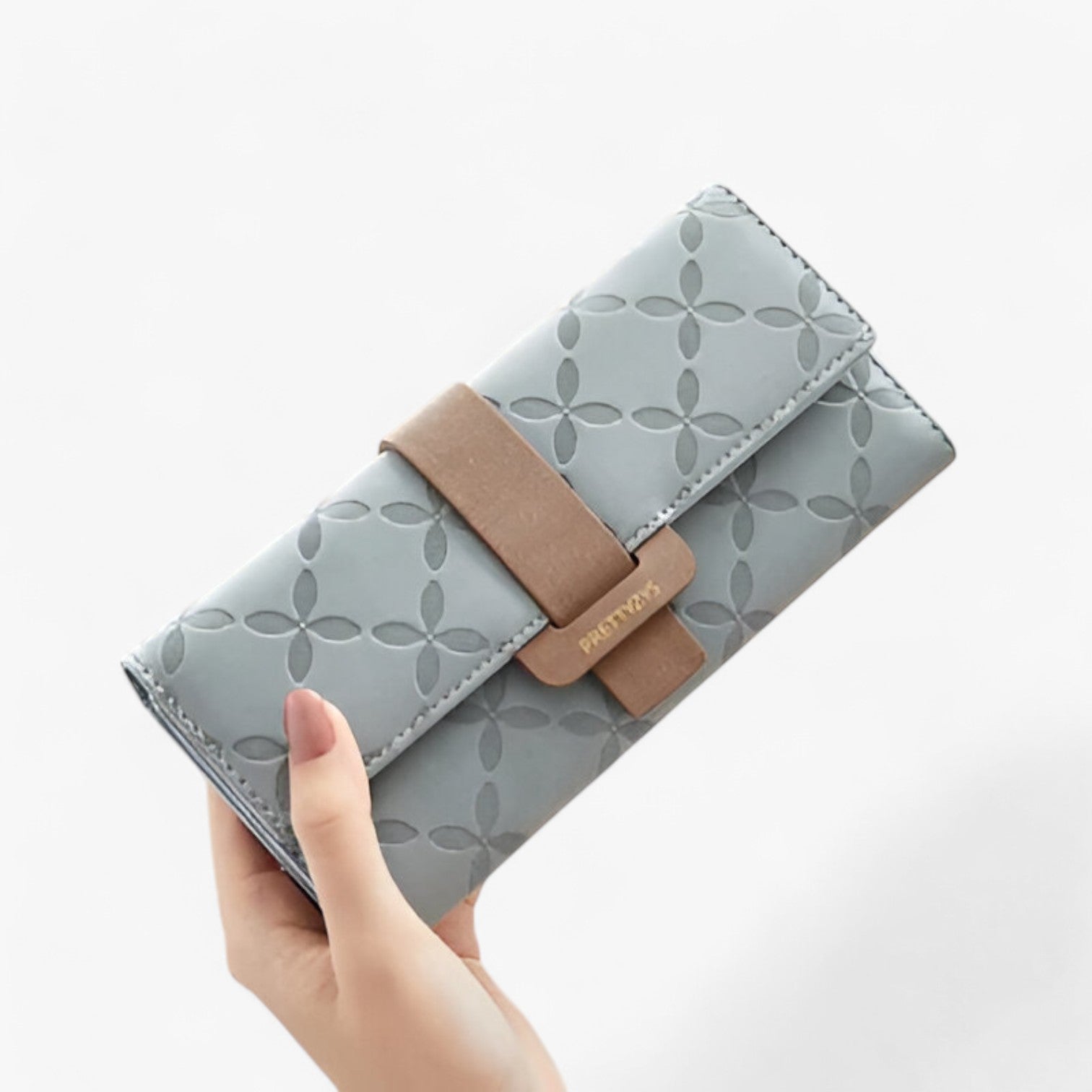 Stella | Premium læderpunge med smart accordion-design - blå - bags - {{ product_tags }
