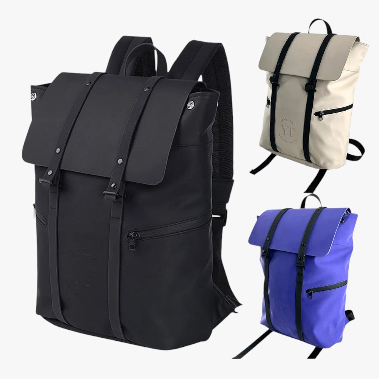Cedric | Vintage unisex rygsæk – rummelig, vandafvisende, perfekt til bærbar og rejser - - Cedric | Vintage unisex rygsæk – rummelig, vandafvisende, perfekt til bærbar og rejser- €25 - {{ product_tags }