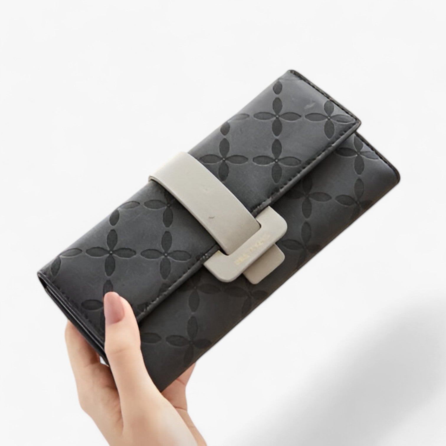 Stella | Premium læderpunge med smart accordion-design - sort - bags - {{ product_tags }