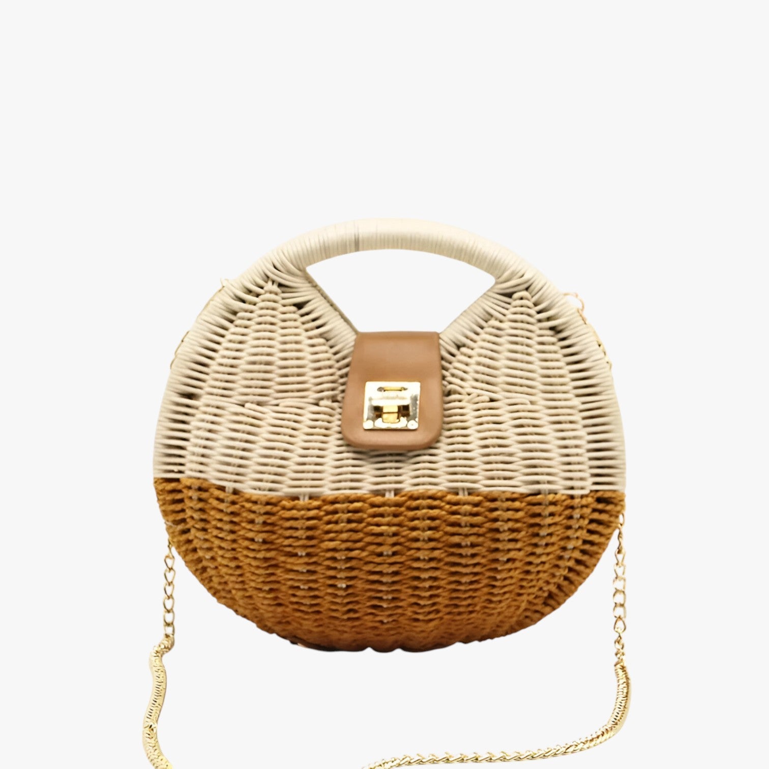 Delilah | Bohemsk Strå Skuldertaske – Sommerlig, Rummelig & Stilfuld - - bags - {{ product_tags }