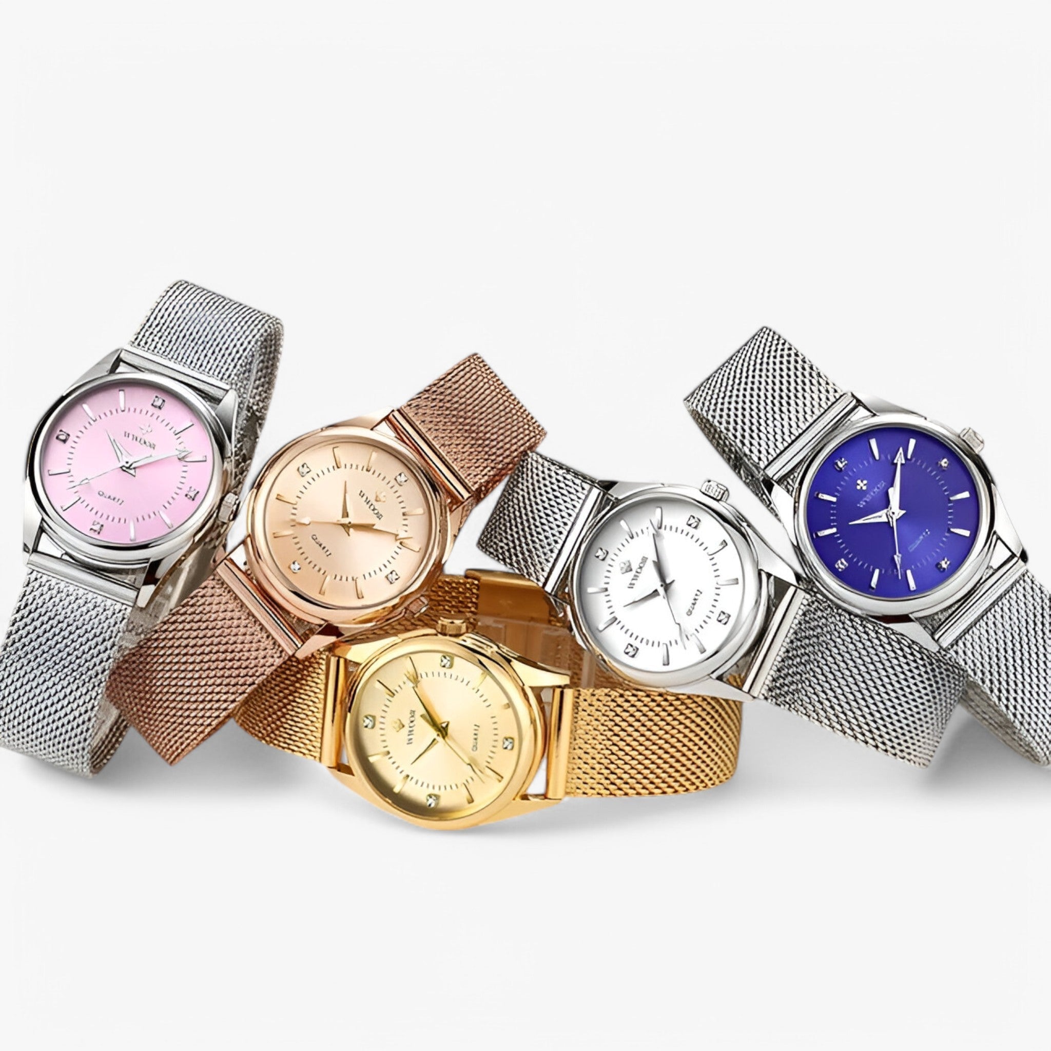 Maria | Luksus elegant guld dameur med diamanter - - watches - {{ product_tags }