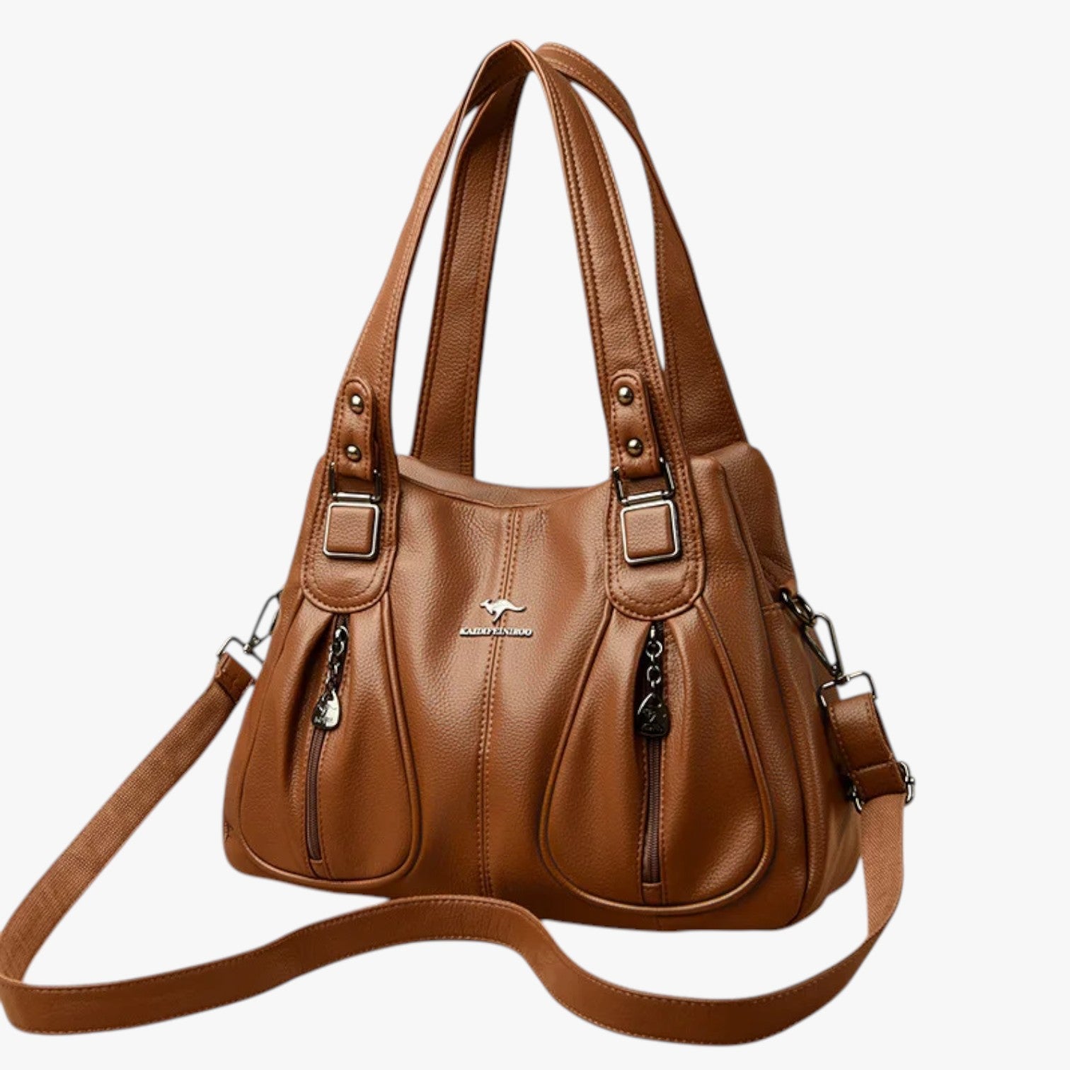 Viviana | Daglig elegance - Læder, skuldertaske der fremhæver ethvert look - - Viviana | Daglig elegance - Læder, skuldertaske der fremhæver ethvert look - €25 - {{ product_tags }