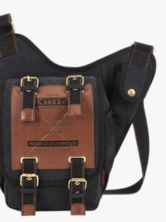 Adam | Nylon Vintage Mænds Messenger Taske Praktisk, Let, Altid Hos Dig