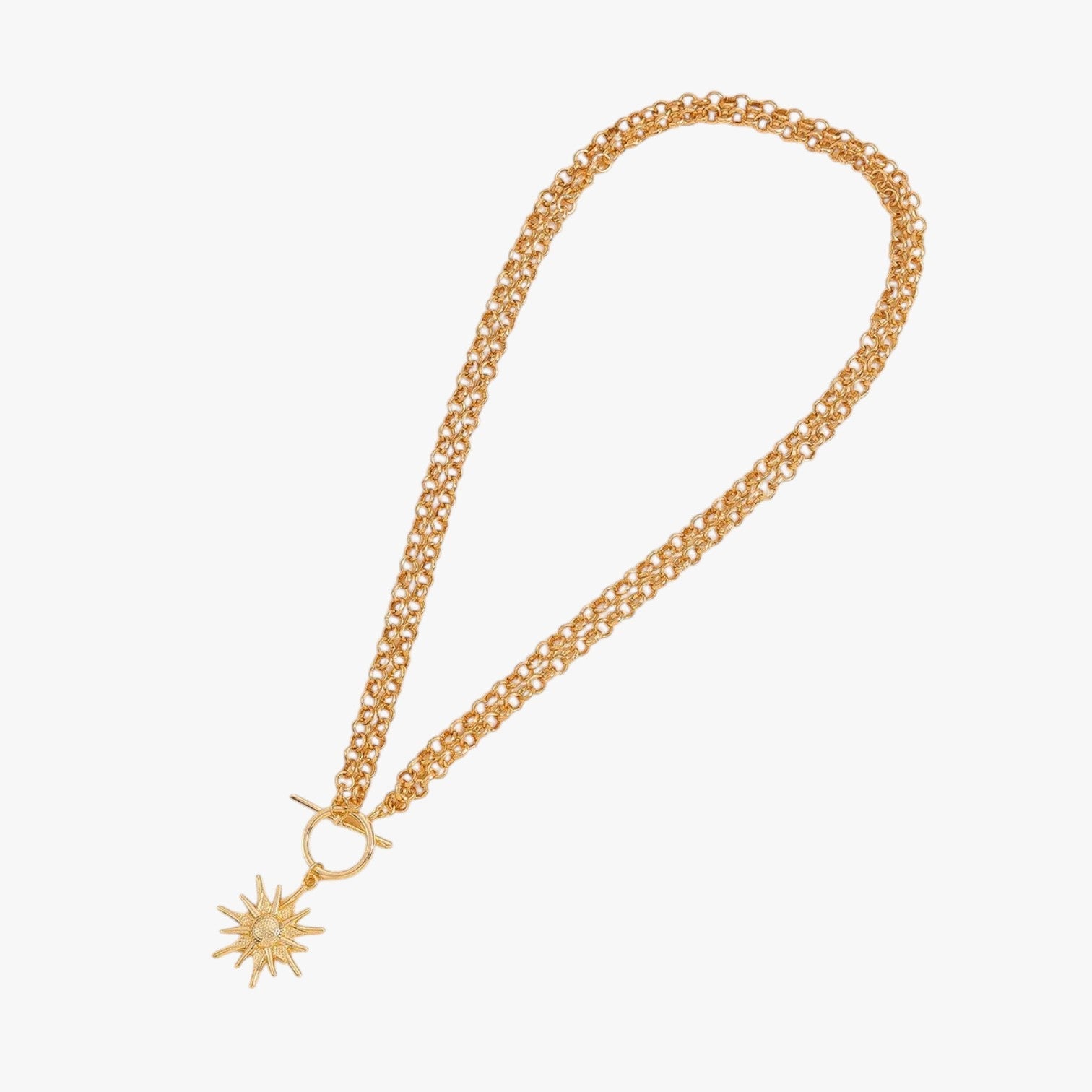 Nora | Hip hop halskæde med sol til dristige og tilpassede looks - - Nora | Hip hop halskæde med sol til dristige og tilpassede looks - €25 - {{ product_tags }