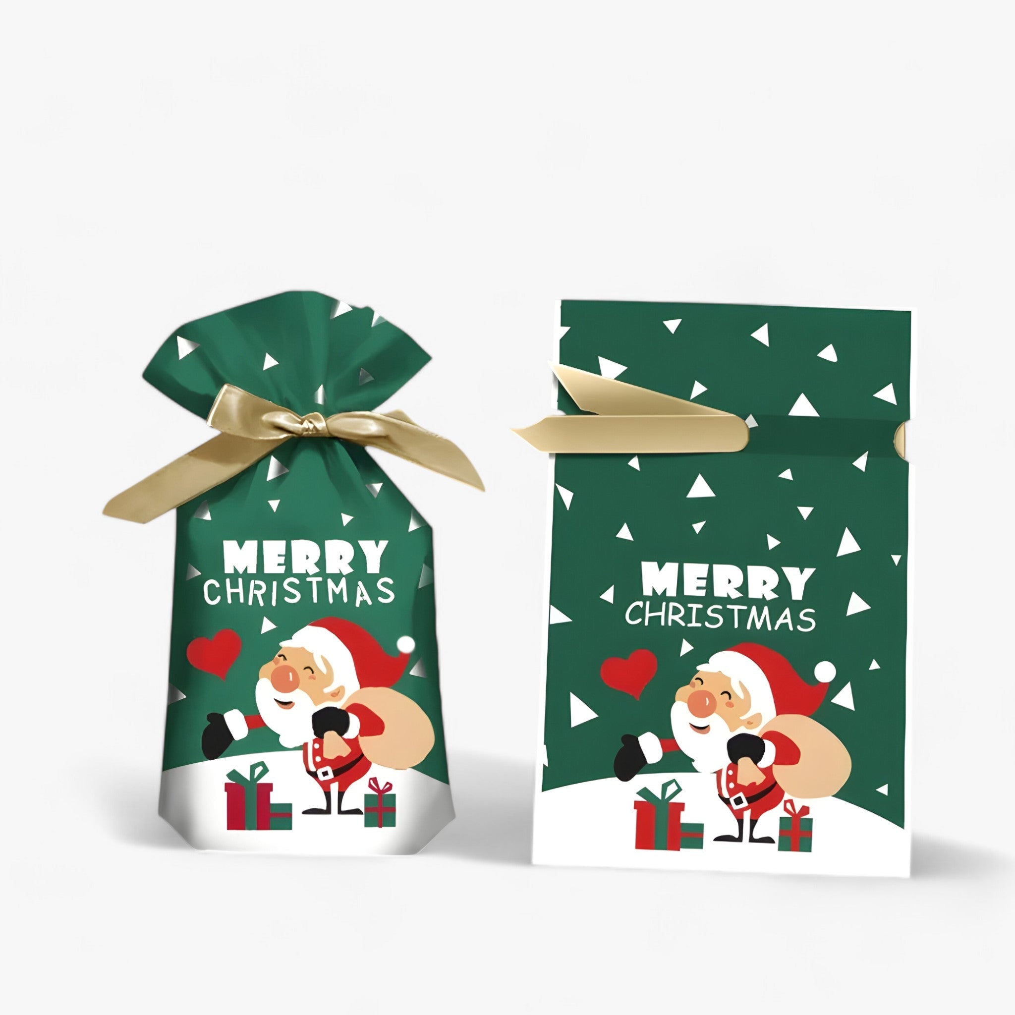 Vader Jultomte | Julgodispåse - Ideelt emballagevalg til gaver - Grøn 2 1 +1 GRATIS - christmas - {{ product_tags }