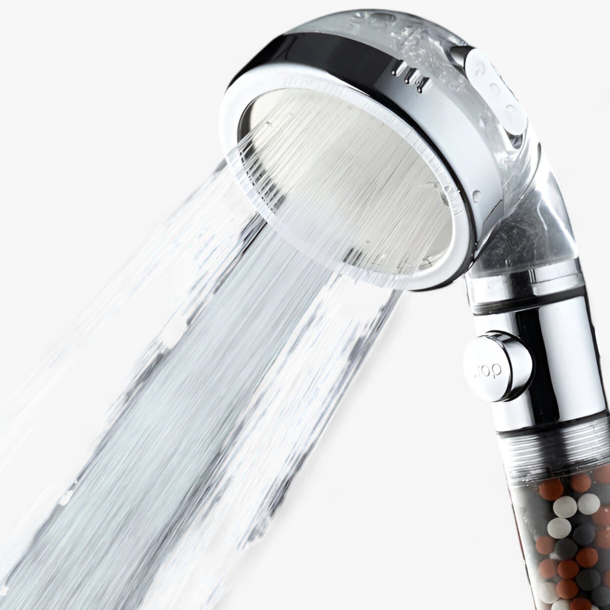 PureFlow | Højtryksbruserhoved - 3 indstillinger og turmalinfiltret - - house & garden - {{ product_tags }