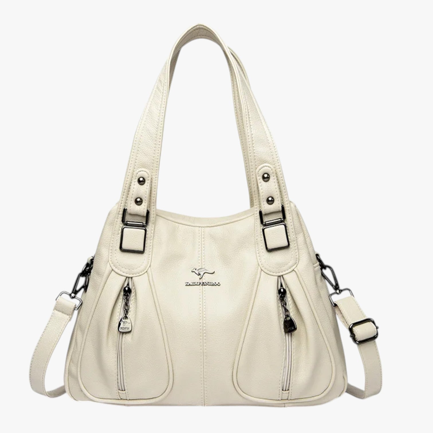 Viviana | Daglig elegance - Læder, skuldertaske der fremhæver ethvert look - Bianco - Viviana | Daglig elegance - Læder, skuldertaske der fremhæver ethvert look - €25 - {{ product_tags }