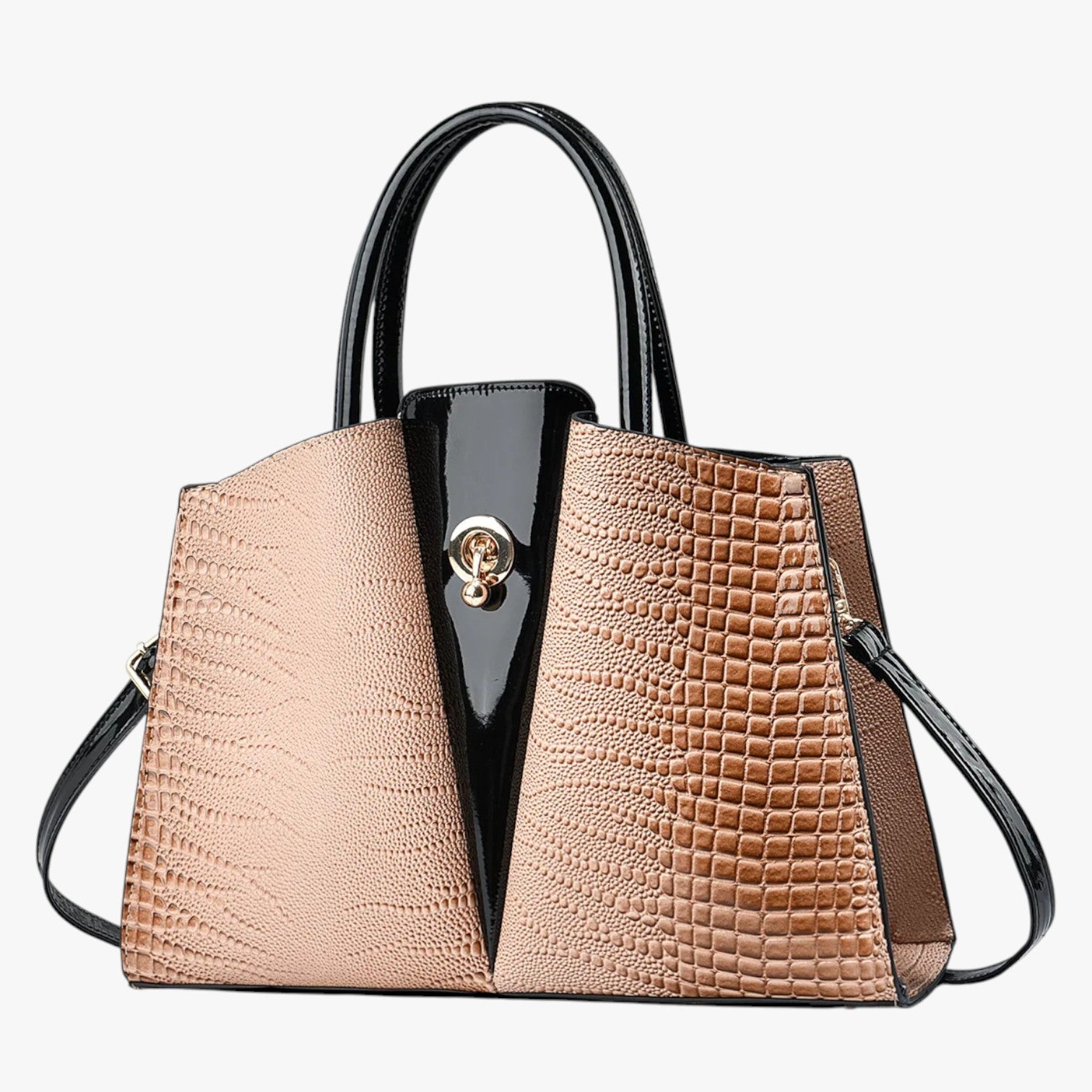 Genna | Rumfangsrig dames tote-tasje – Niche elegance til enhver lejlighed - Kaki - Genna | Rumfangsrig dames tote-tasje – Niche elegance til enhver lejlighed - €25 - {{ product_tags }