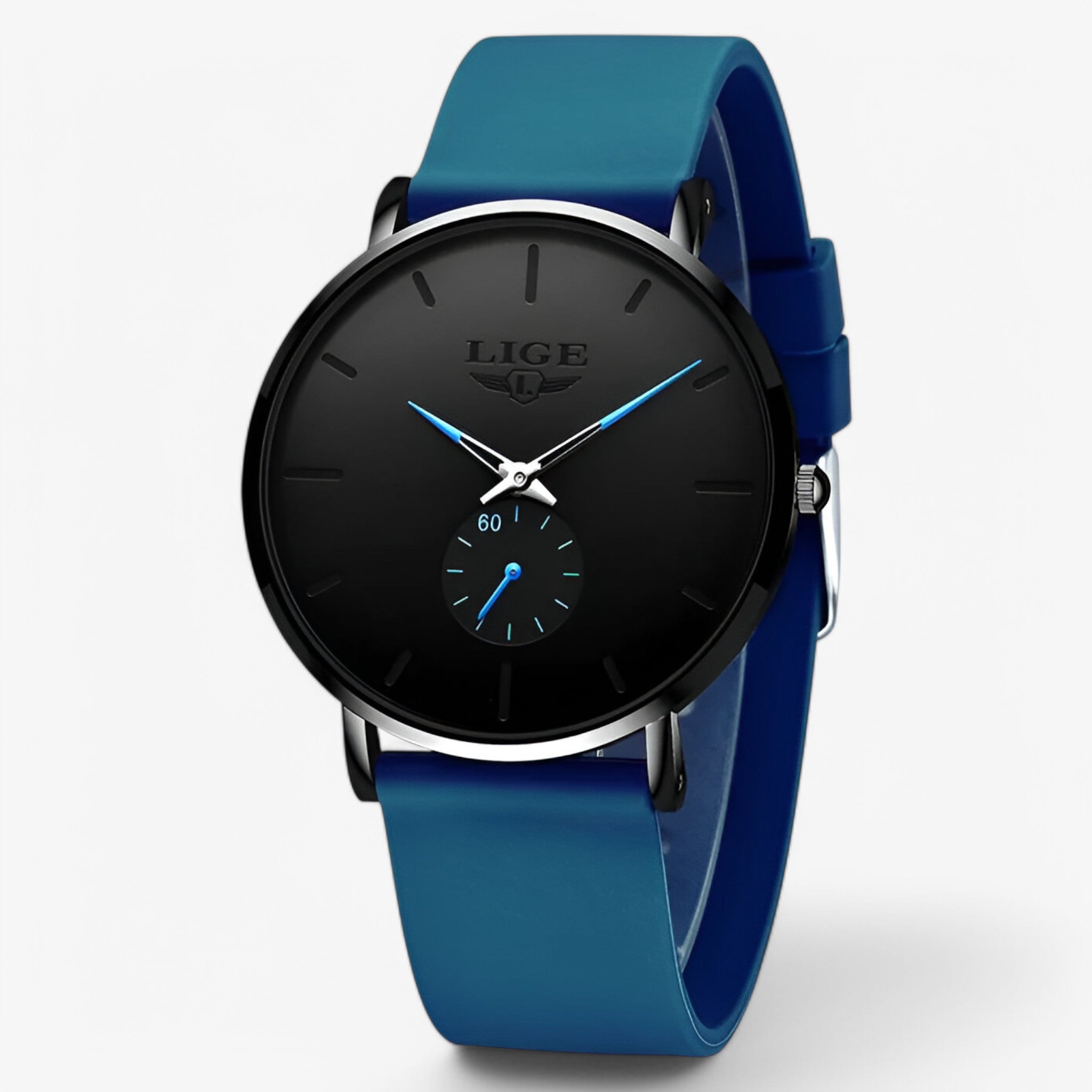 Tracy | Nyt dameur i rosa guld - Blå Sort Blå - watches - {{ product_tags }