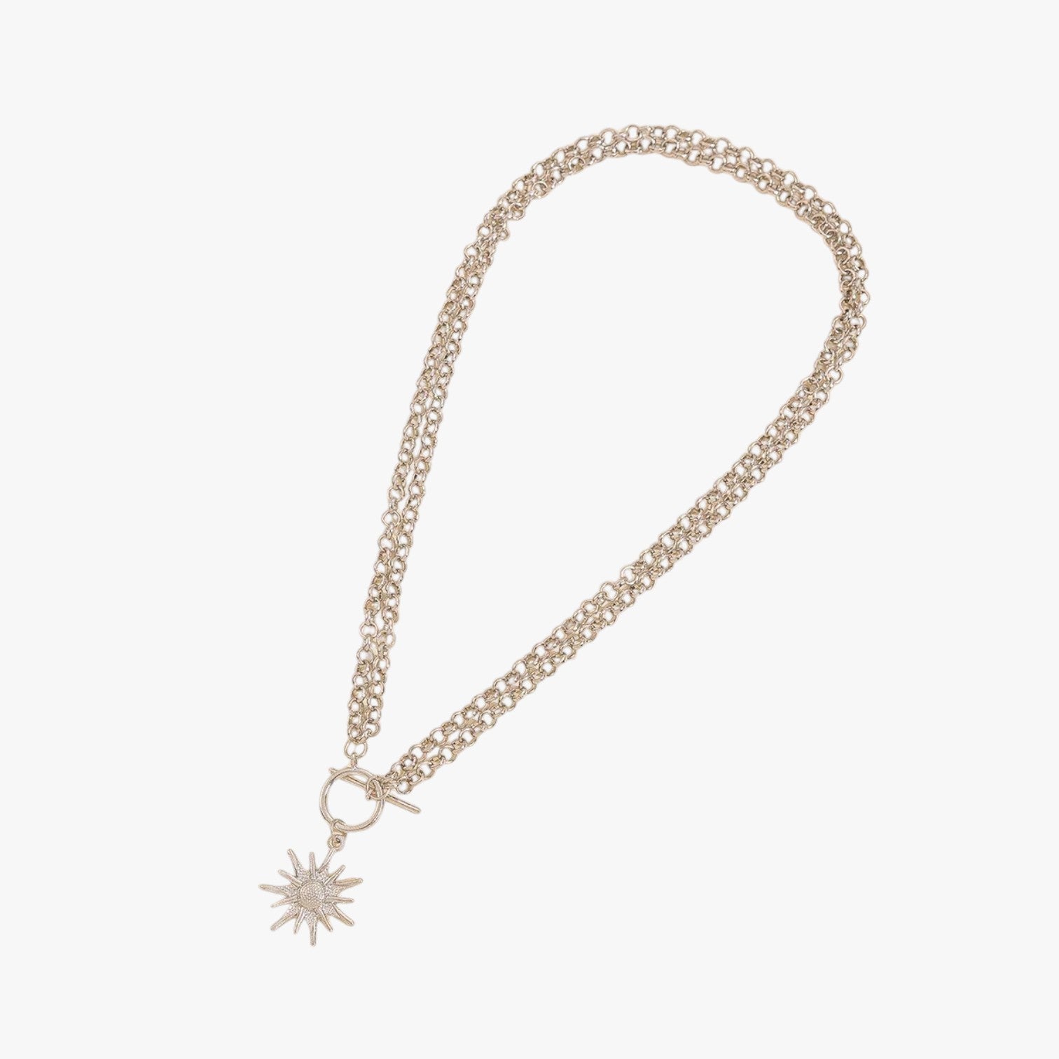 Nora | Hip hop halskæde med sol til dristige og tilpassede looks - - Nora | Hip hop halskæde med sol til dristige og tilpassede looks - €25 - {{ product_tags }