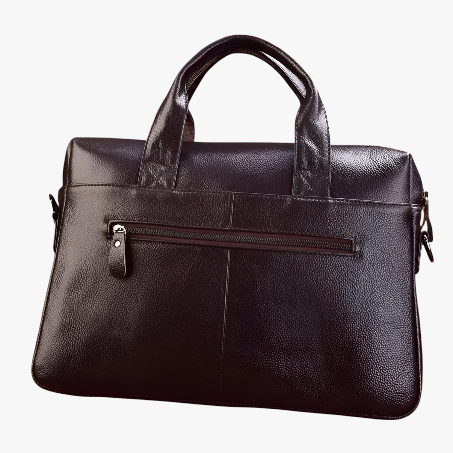 Benjamin | Elegant rejsetaske til mænd i ægte læder, aktekasse, skuldertaske til laptop - - bags - {{ product_tags }