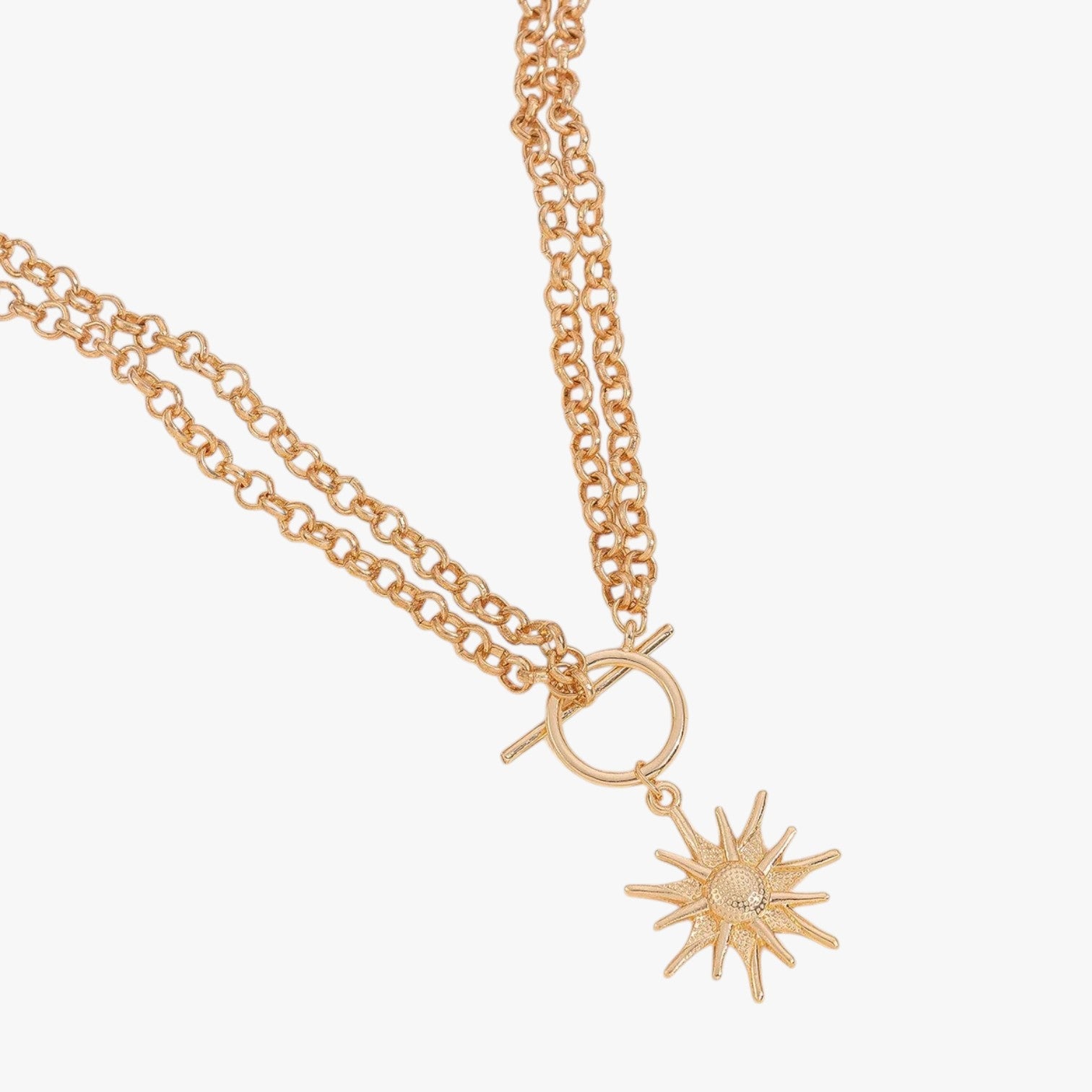 Nora | Hip hop halskæde med sol til dristige og tilpassede looks - - Nora | Hip hop halskæde med sol til dristige og tilpassede looks - €25 - {{ product_tags }