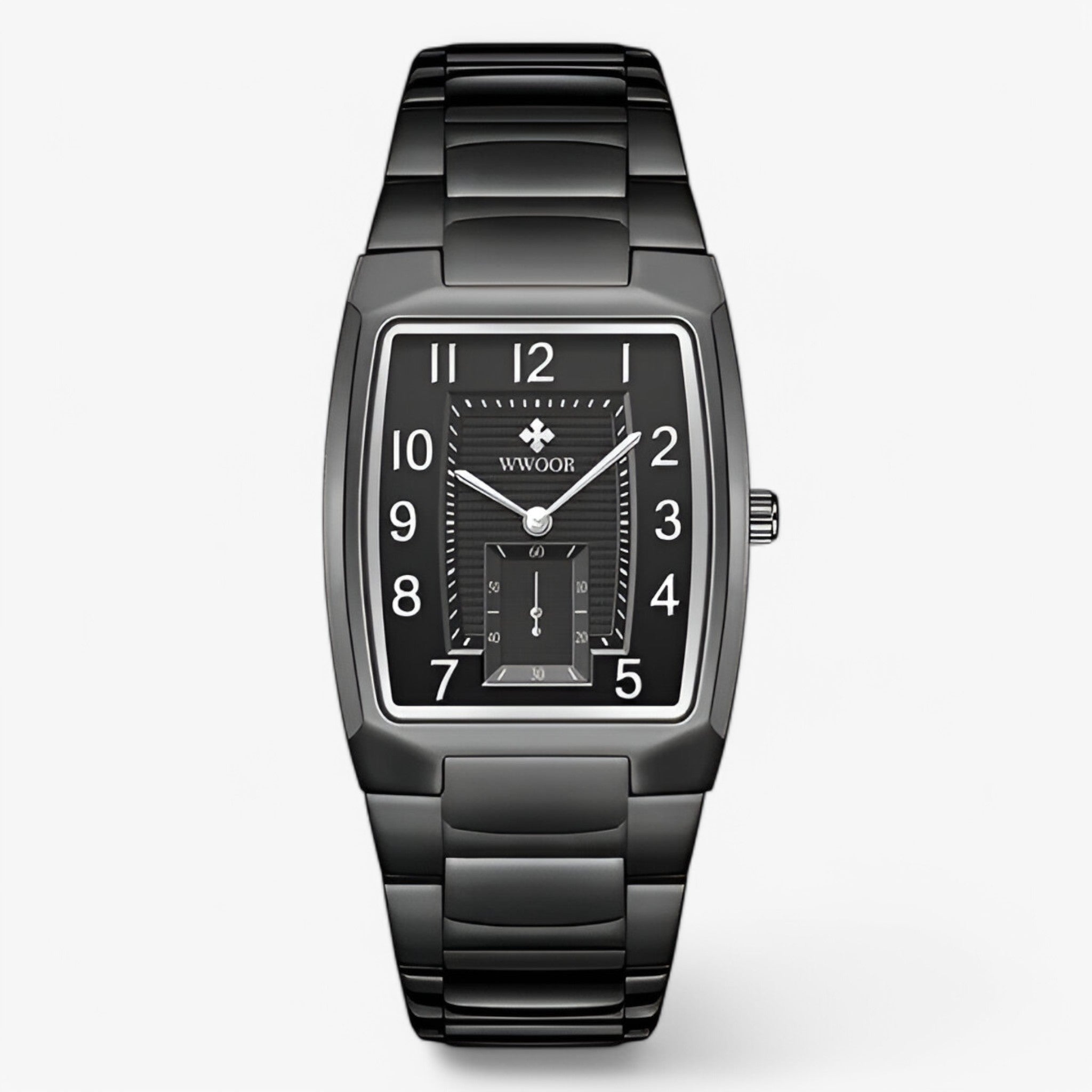 Søren | Luksus Businessur med Firkantet Urskive - Sort - watches - {{ product_tags }