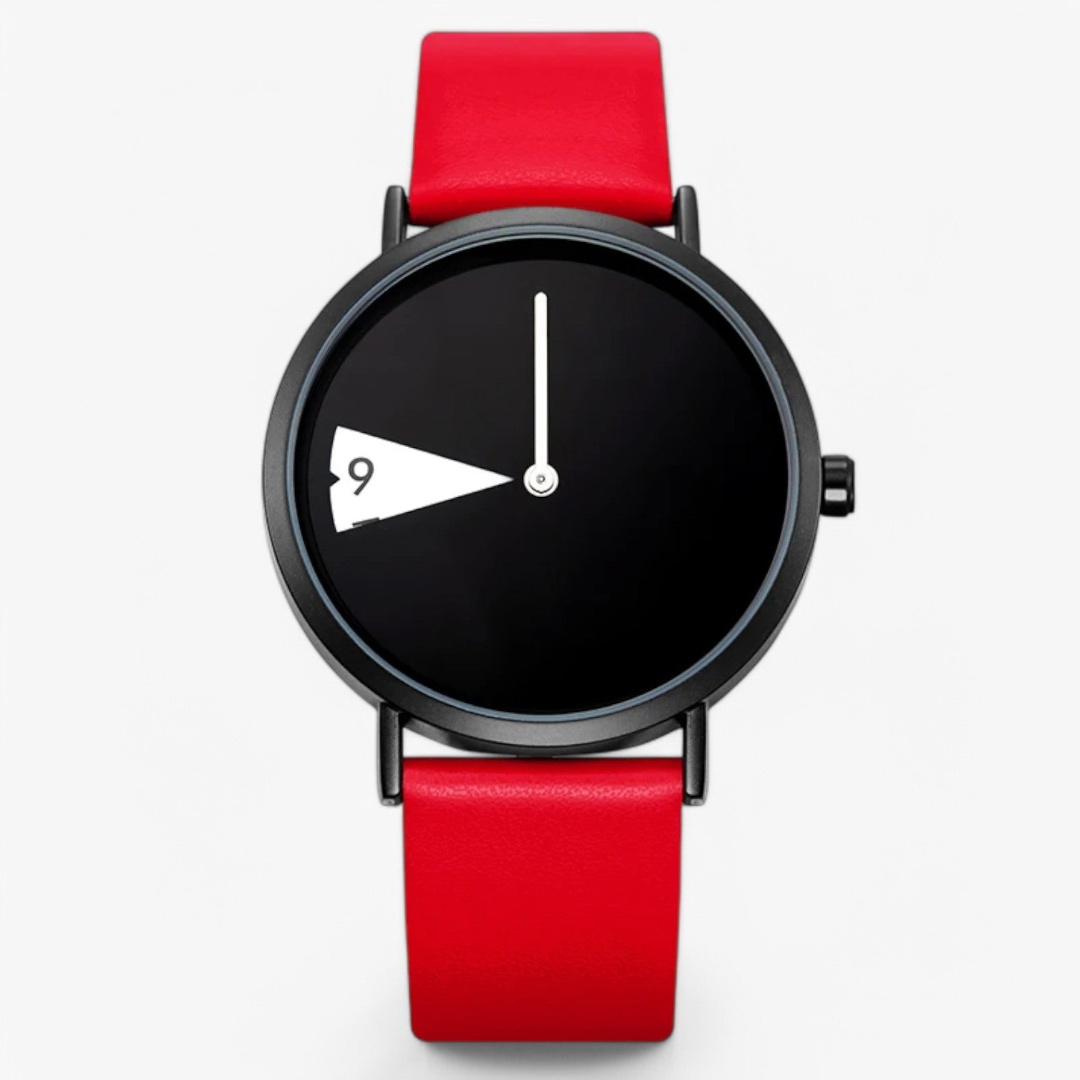 Alana | Dameur med rotation – dristigt design, tidløs elegance - rød - watches - {{ product_tags }