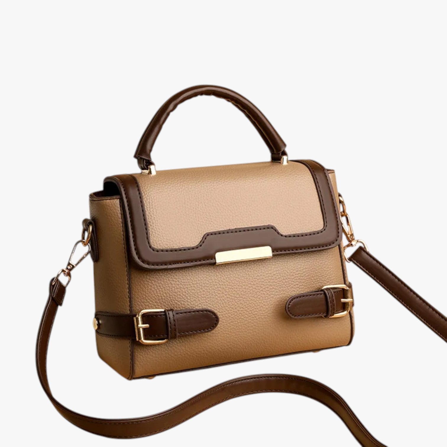 Veronica | Kvindelig casual håndtaske - Stor, elegant og vandtæt - Beige - Veronica | Kvindelig casual håndtaske - Stor, elegant og vandtæt- €25 - {{ product_tags }