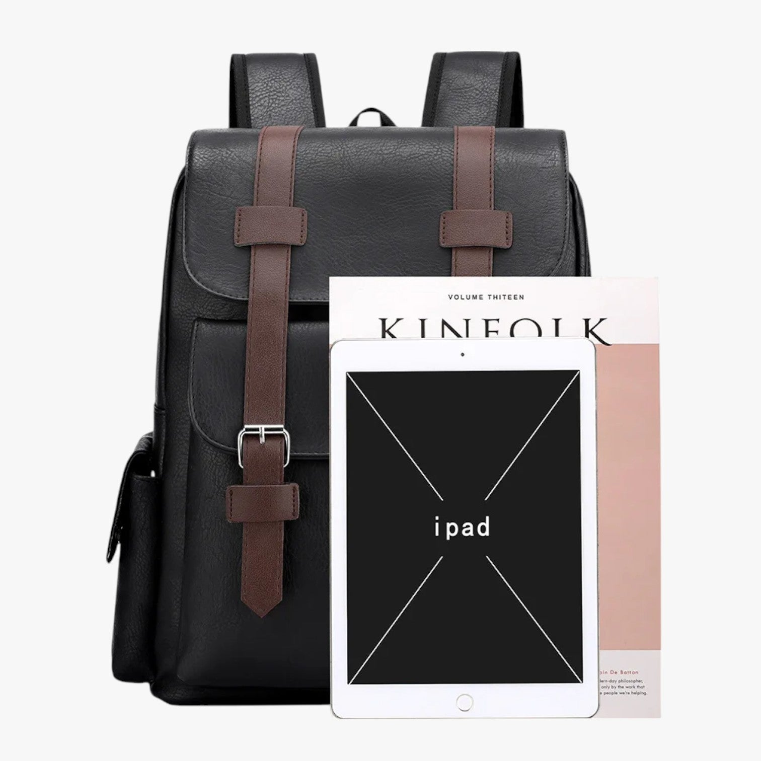 Landon | Vandafvisende PU-læder notebook-cover: stil og beskyttelse - - Landon | Vandafvisende PU-læder notebook-cover: stil og beskyttelse - €25 - {{ product_tags }