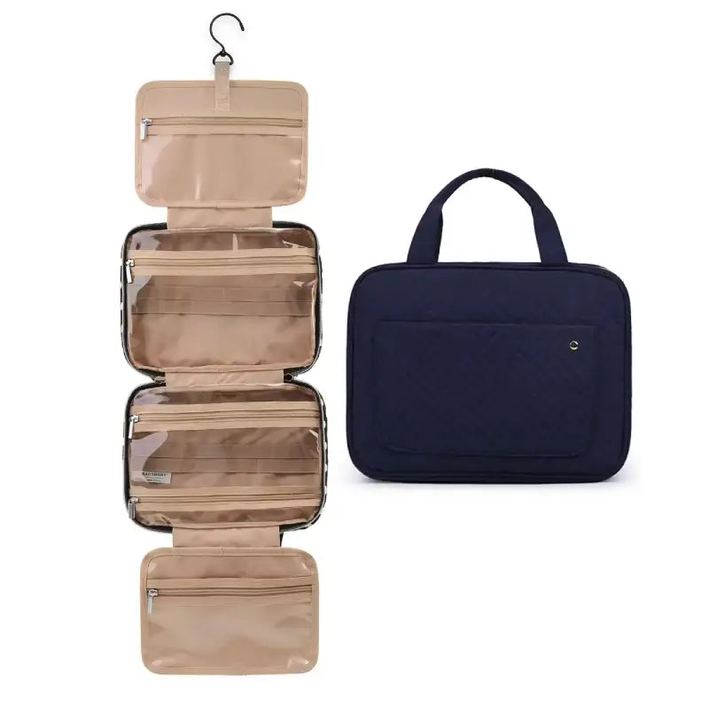 Stor toilettaske med masser af plads - Sort - Grote toilettas med masser af plads - forbliv organiseret overalt- $25 - {{ product_tags }