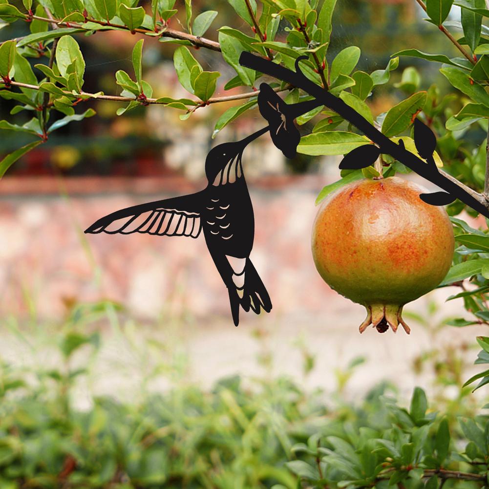 Havedekoration | Fuglesilhuet i metal - Art In The Backyard - - house & garden - {{ product_tags }