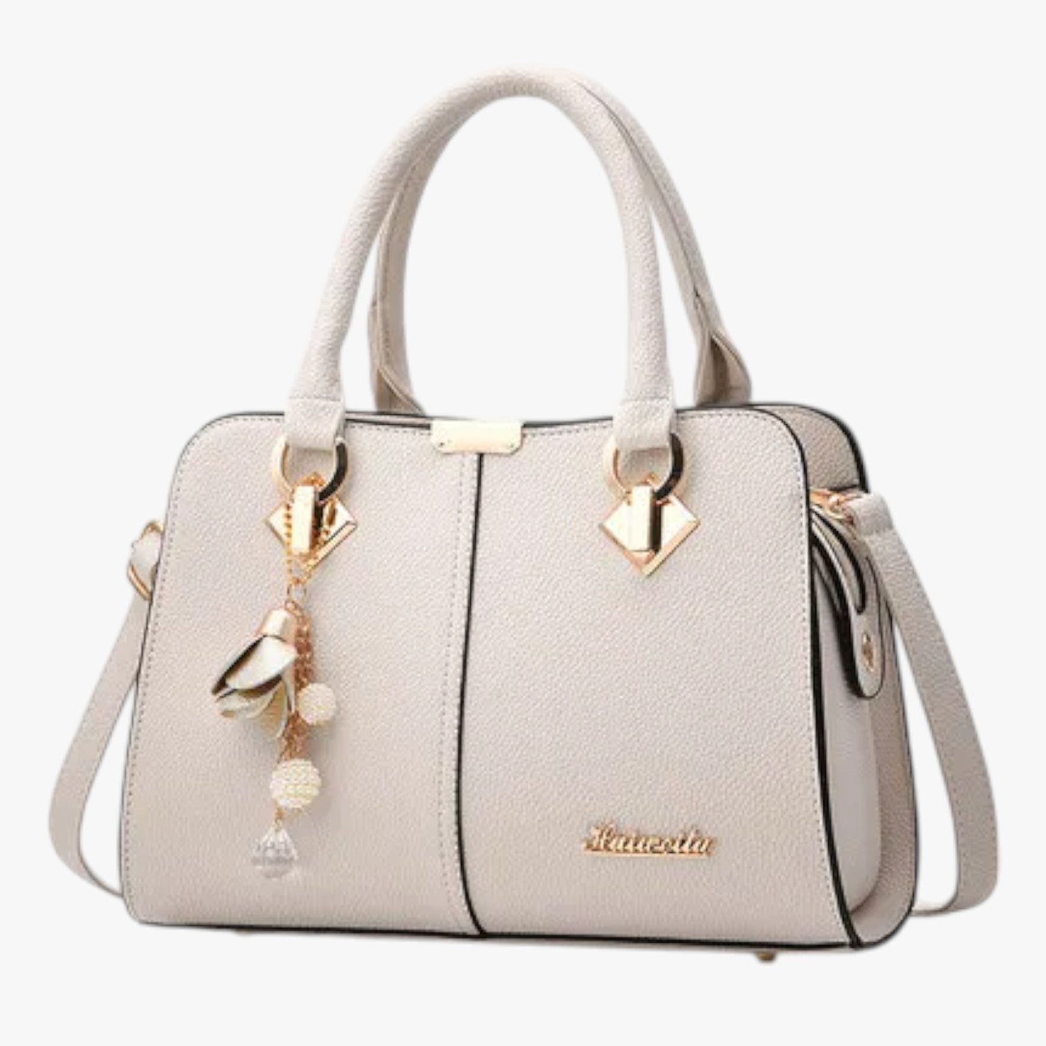 Alexia | Elegance og komfort på skulderen – Trendy hverdagskæreste - Hvid - Alexia | Elegance og komfort på skulderen – Trendy hverdagskæreste - €25 - {{ product_tags }