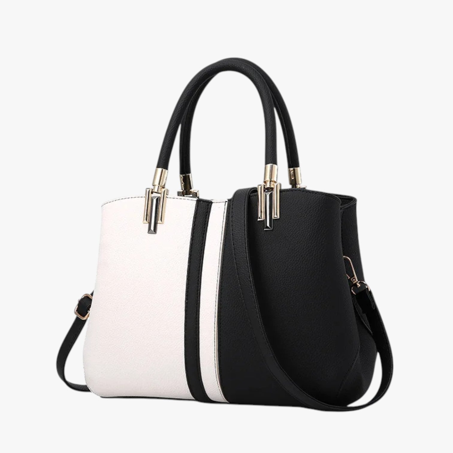 Melissa | Stil og praktik - Vandtæt skuldertaske til kvinder - Sort - Melissa | Stil og praktik - Vandtæt skuldertaske til kvinder - €25 - {{ product_tags }